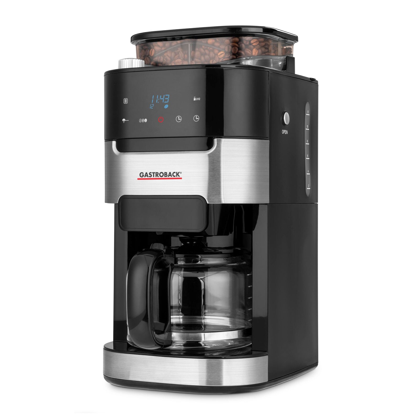 GASTROBACK 42711 Grind & Brew Pro Kaffeeautomat mit Mahlwerk - Bild 1