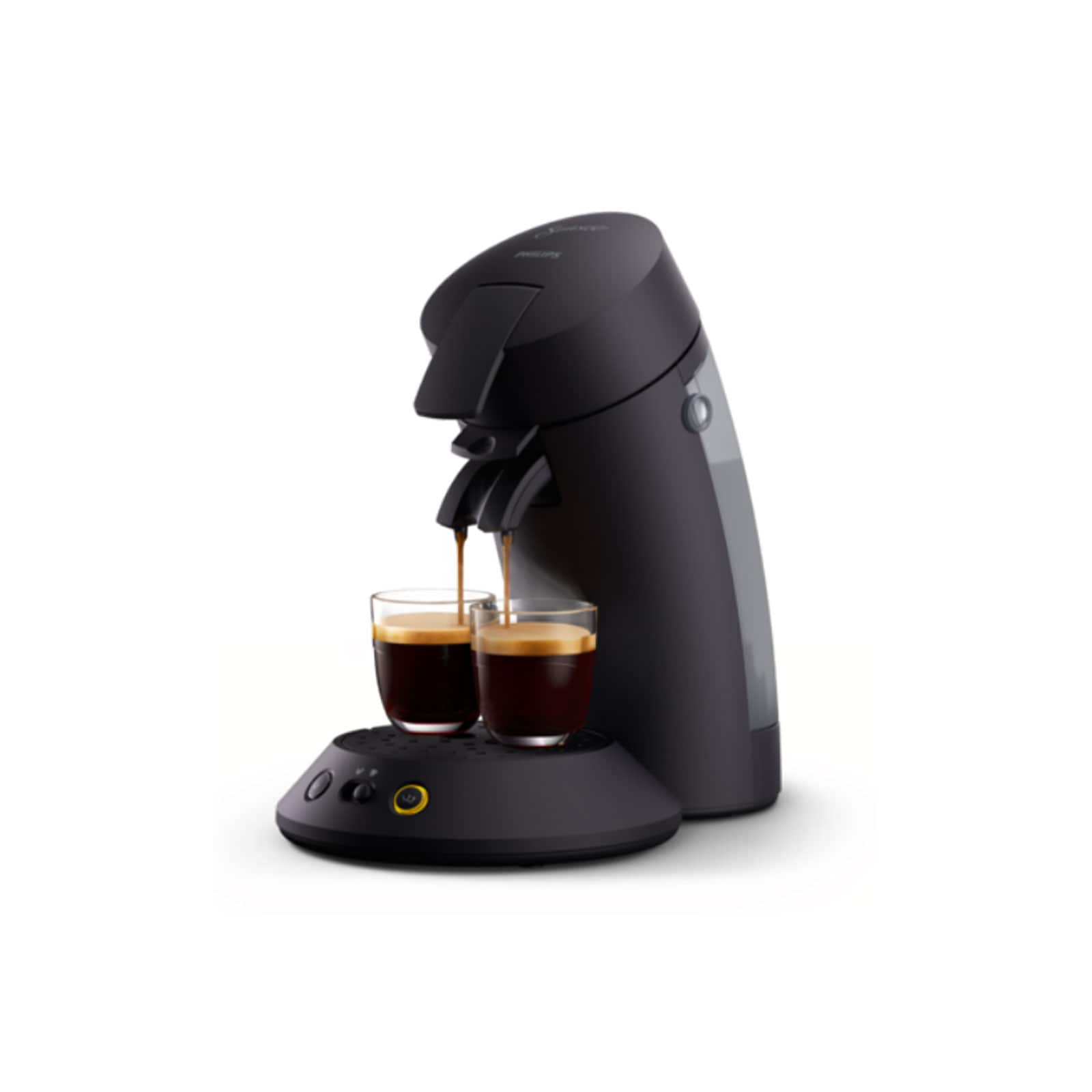 Philips Senseo CSA210/69 Original Plus XMAS Limited Edition Padmaschine (inkl. Original Senseo Pads Classic + Capuccino, schwarz) - Bild 1