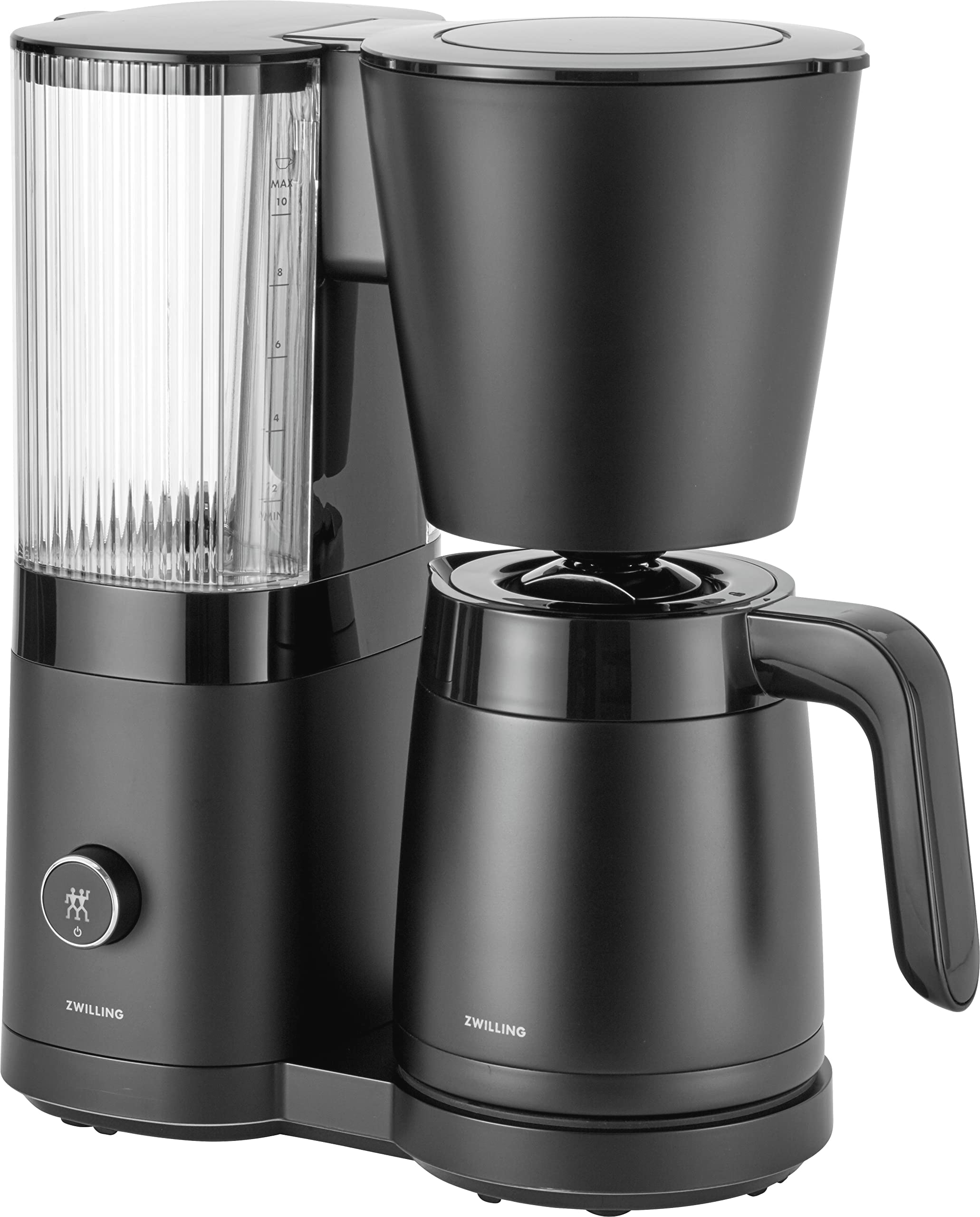 ZWILLING Enfinigy 1022566 schwarz Filterkaffeemaschine (10 Tassen, 1,25 l Wassertank, Edelstahl-Thermokanne, Blooming-Funktion, 92?96 &deg;C Br&uuml;htemperatur) - Bild 1