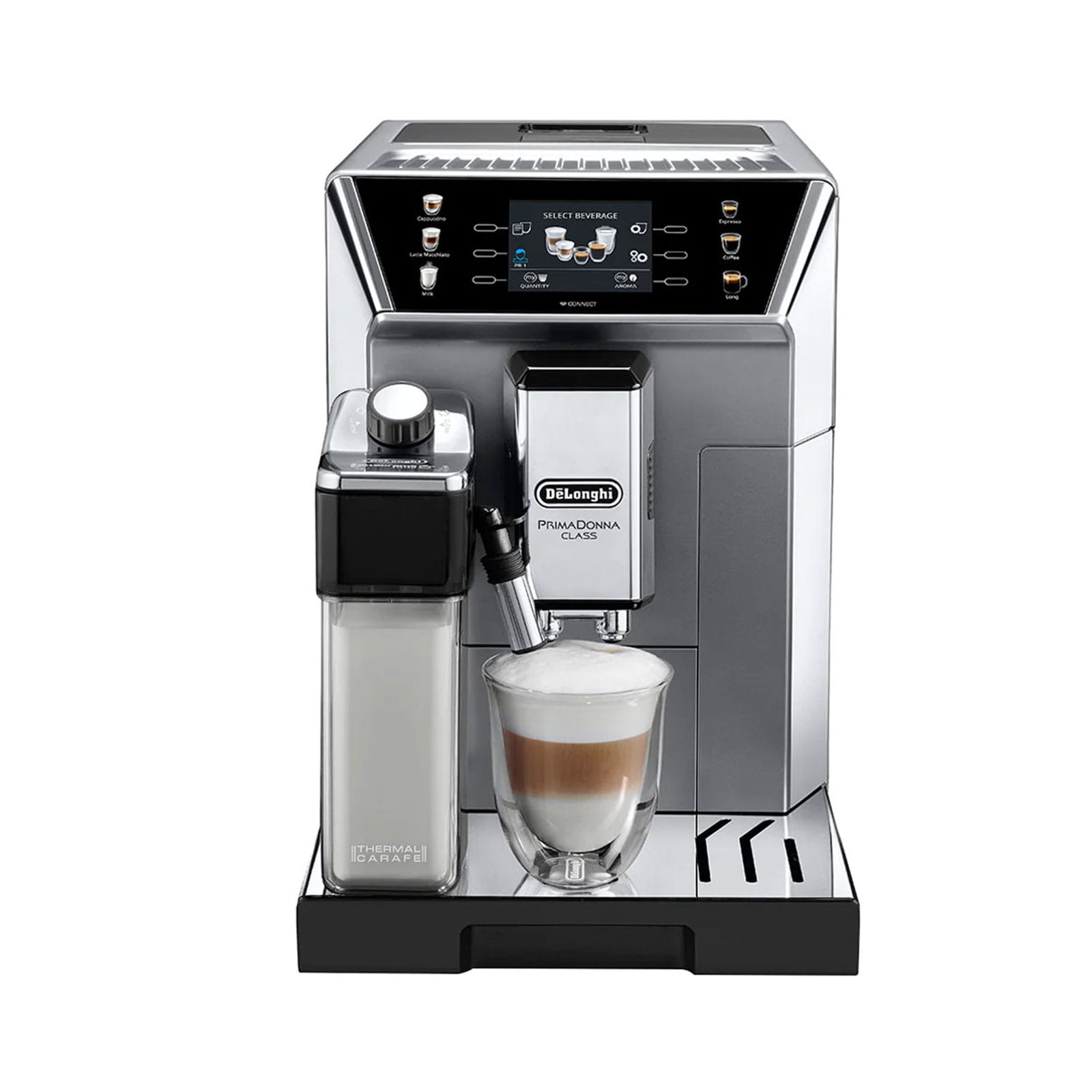 DeLonghi ECAM 550.85.MS PRIMADONNA CLASS Kaffeevollautomat silber - Bild 1