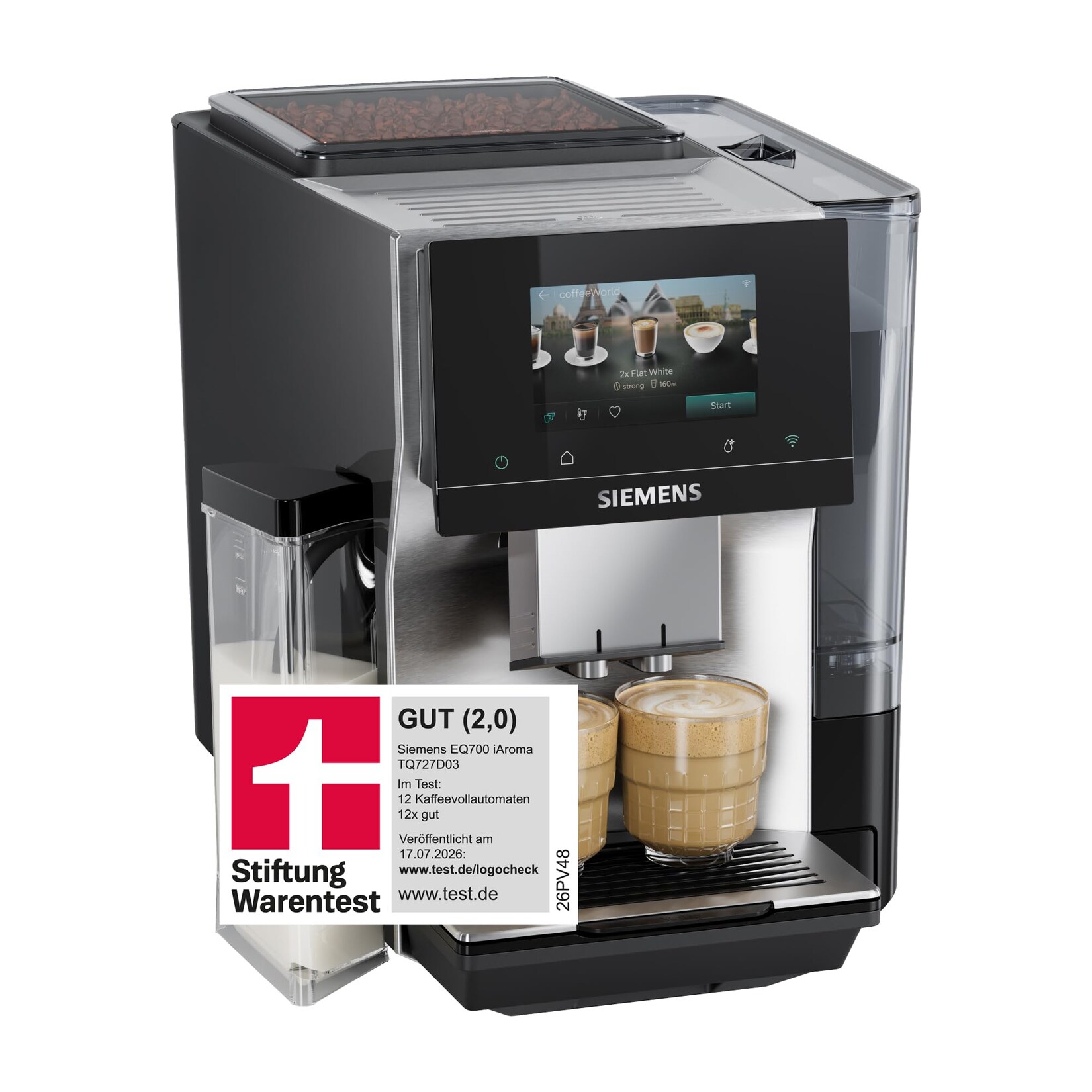 Kaffeevollautomat EQ700 iAroma TQ727D03