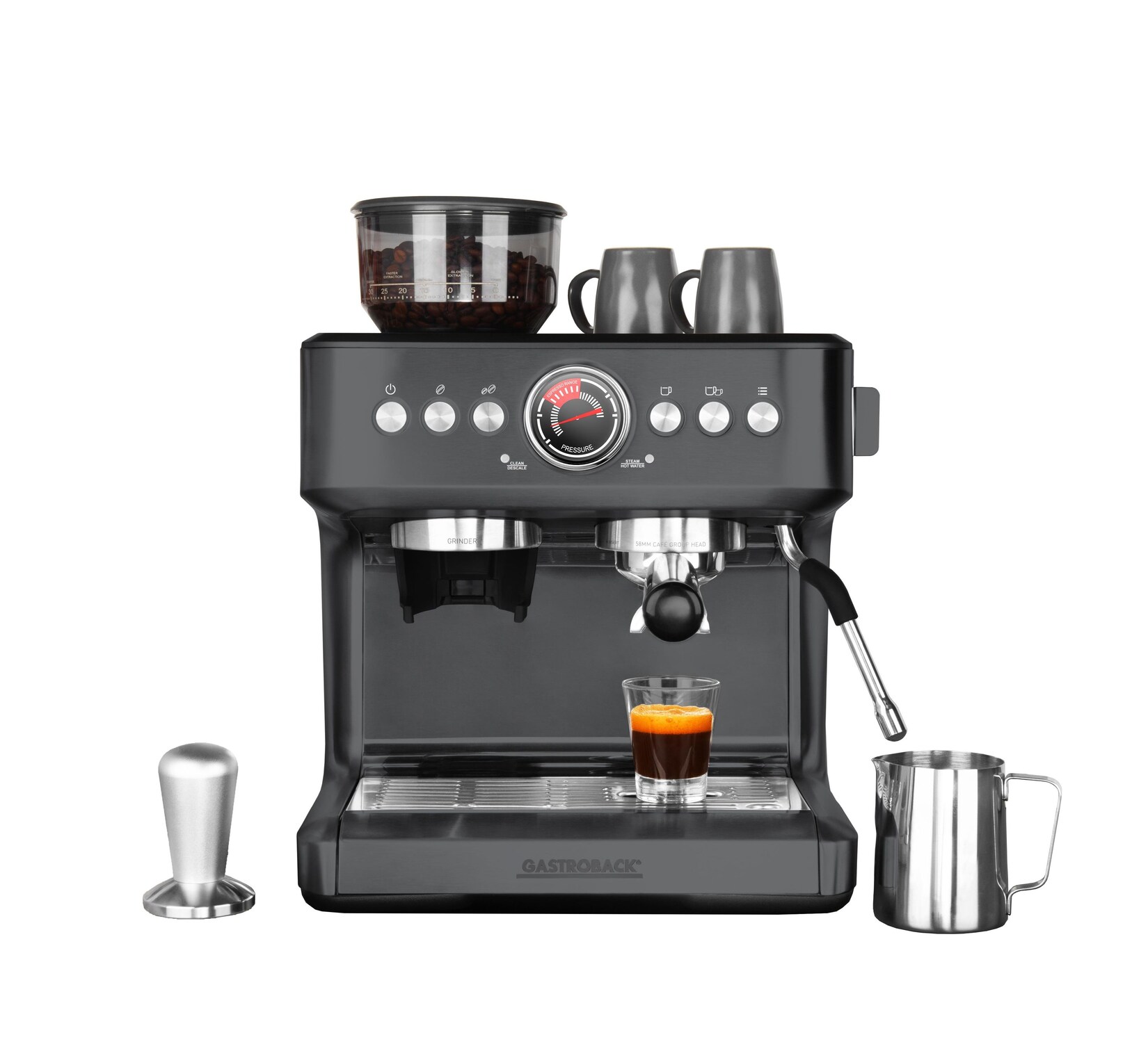 42627 Design Espresso Advanced Urban Duo Siebträger-Espressomaschine
