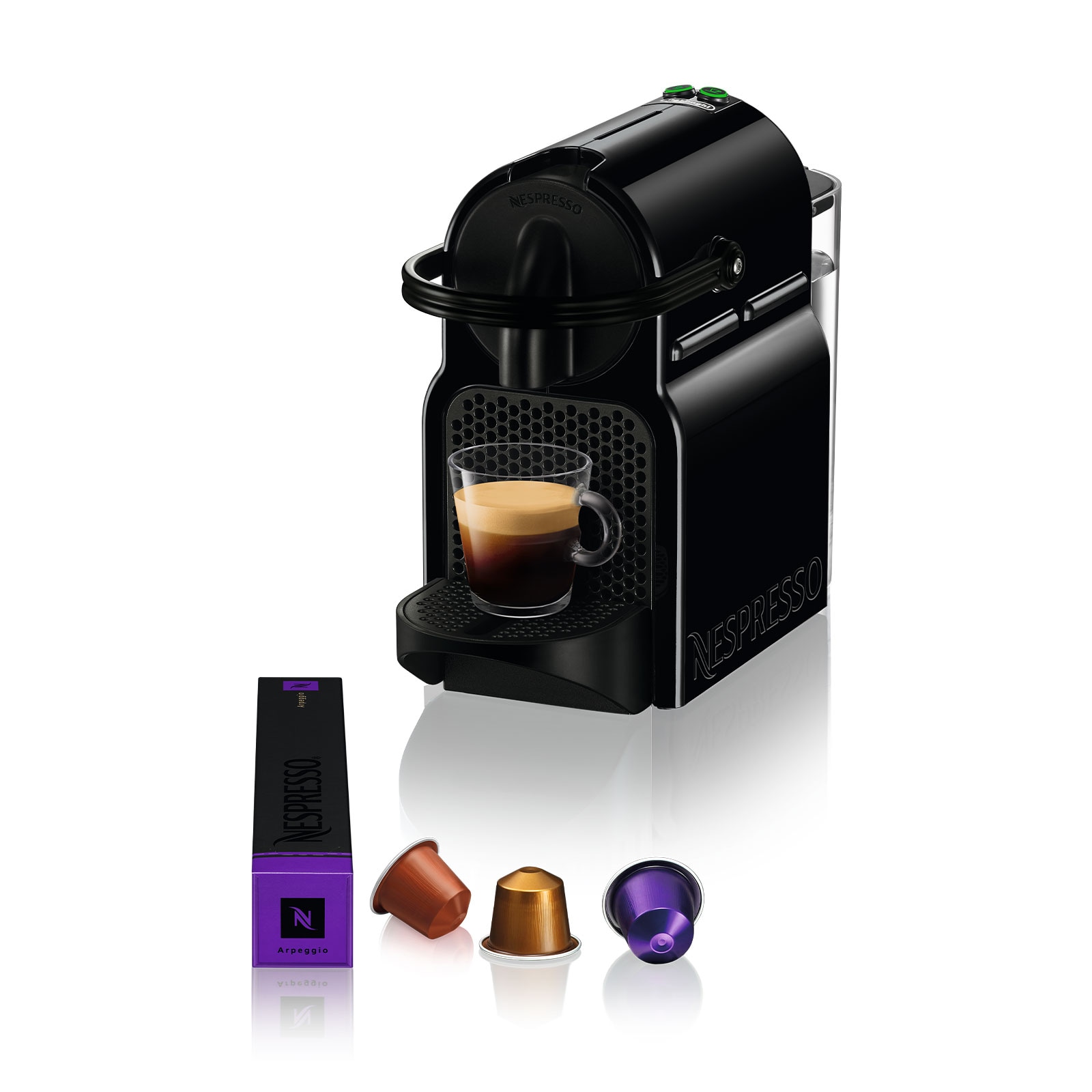 DeLonghi EN80.B Inissia Nespressomaschine Schwarz - Bild 1