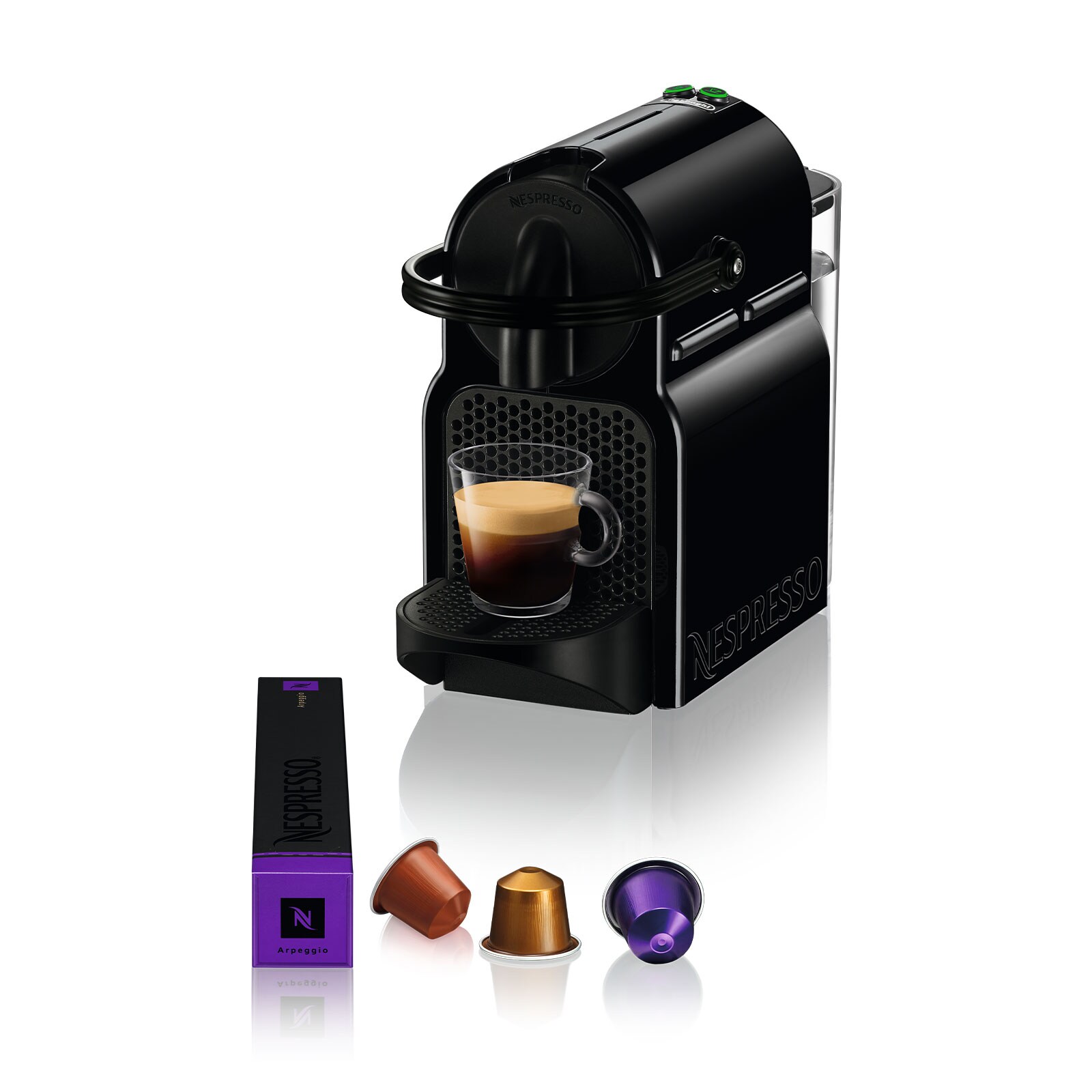 DeLonghi EN80.B Inissia Nespressomaschine Schwarz