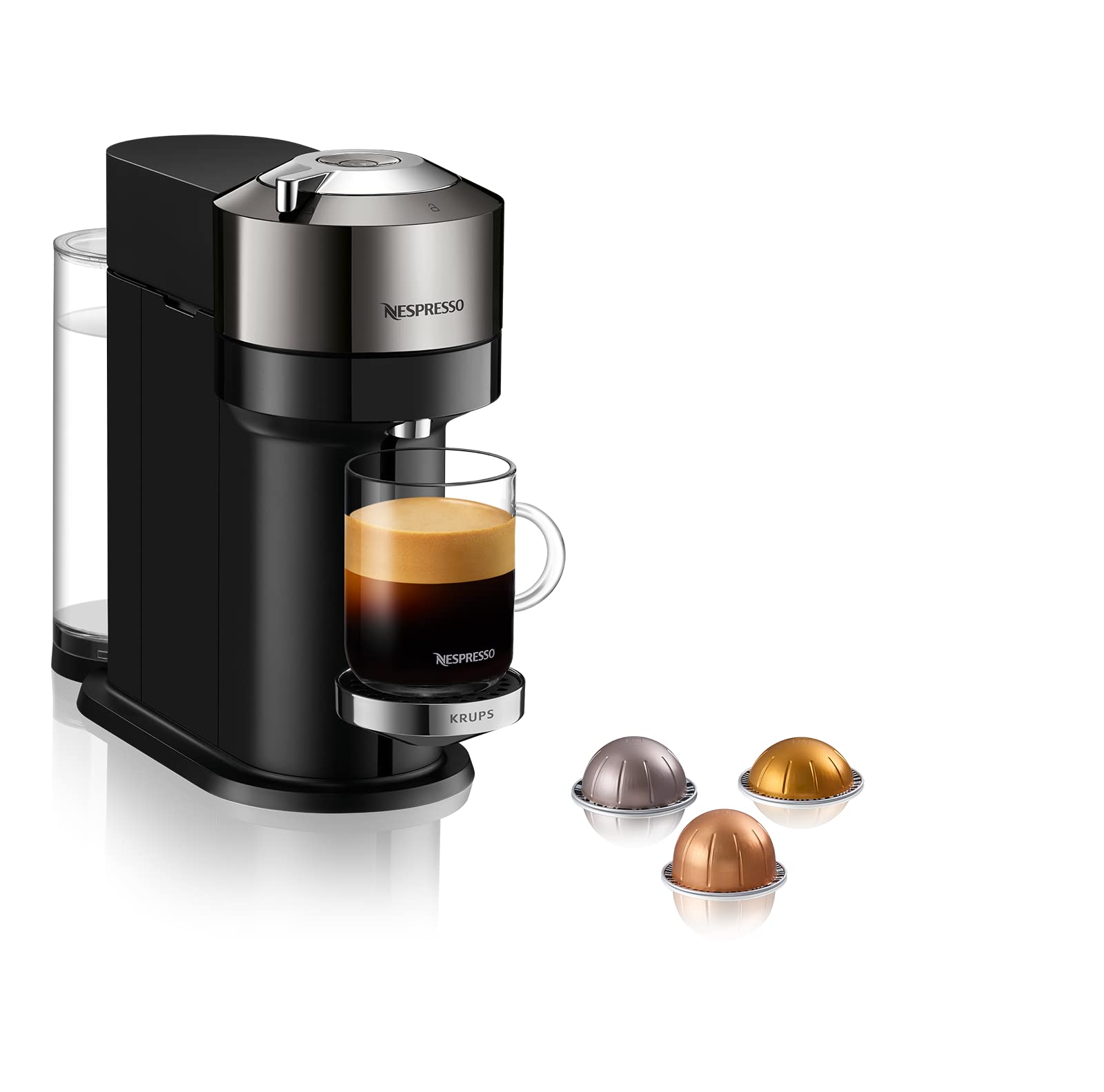 Krups XN 910C Nespresso Vertuo Next Kapselmaschine Kaffeemaschine Centrifusion - Bild 1