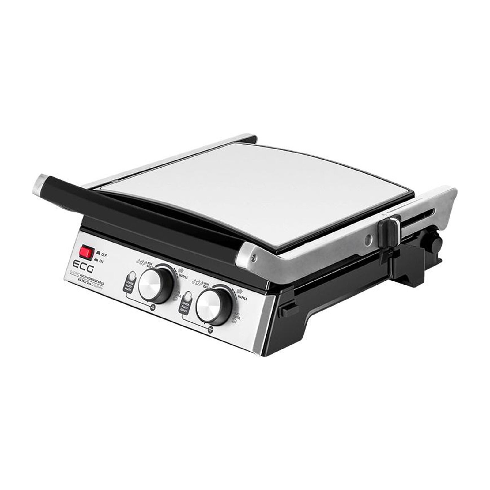 ECG KG 2033 Duo Grill und Waffel Kontaktgrill - Bild 1