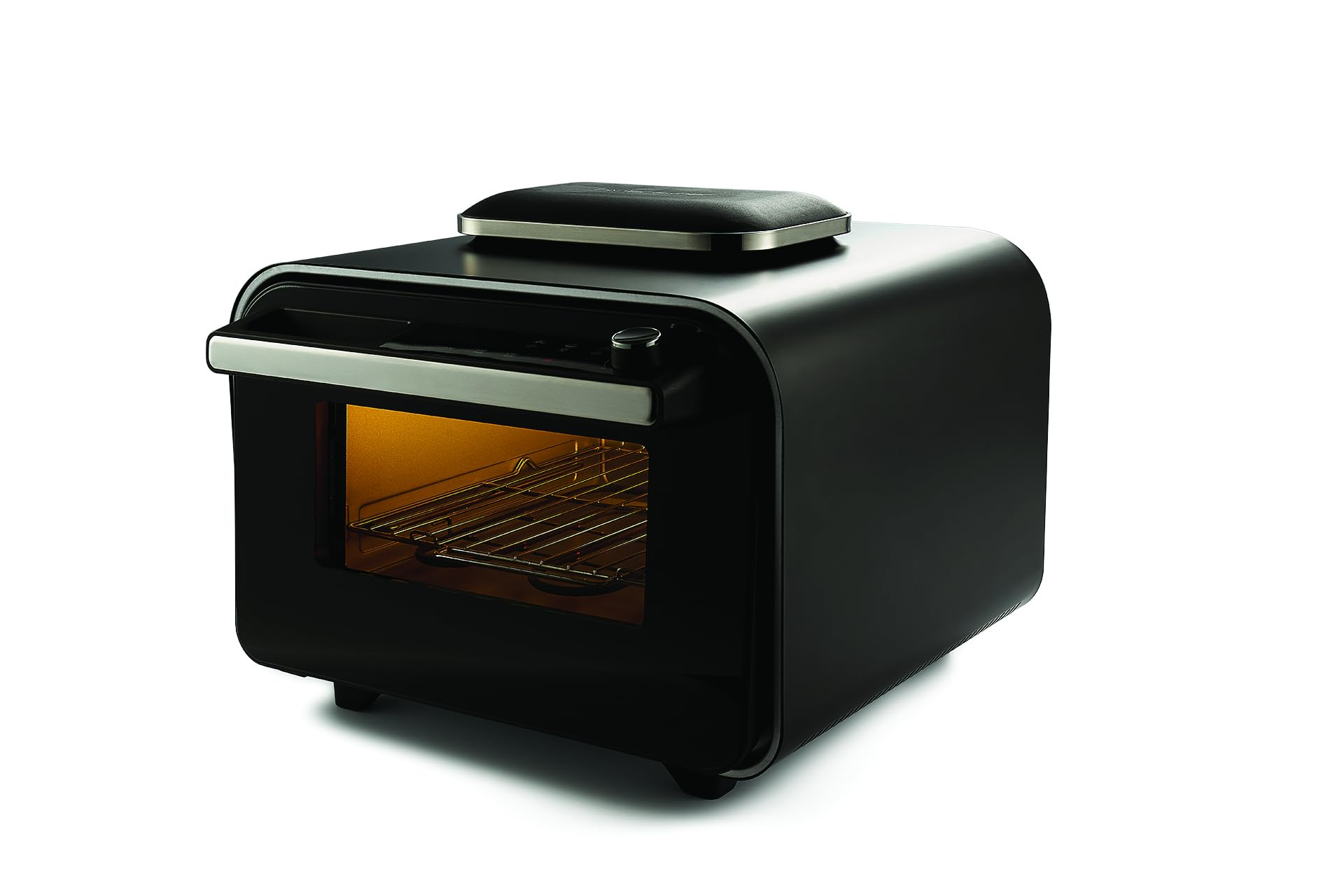 riviera&;bar Pizza-Ofen (1.800 Watt, 400 &deg;C, 20 Liter Garraum, Pizzen bis 30 cm &Oslash;, Keramikstein, 10 Programme, LCD-Touchdisplay, dreifach verglaste T&uuml;r) - Bild 1