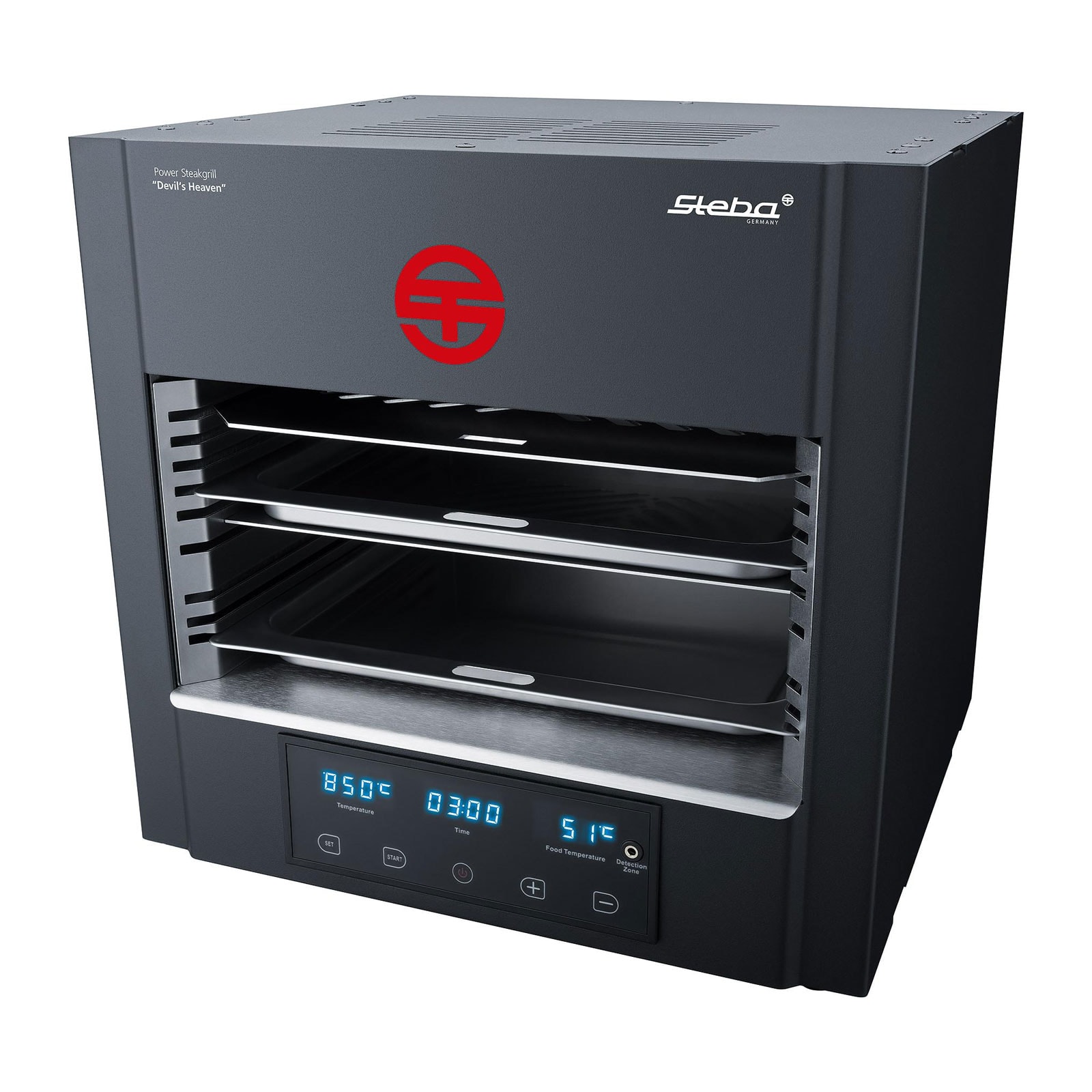 STEBA PS E2600 XL Steakgrill Devil's Heaven Power schwarz - Bild 1