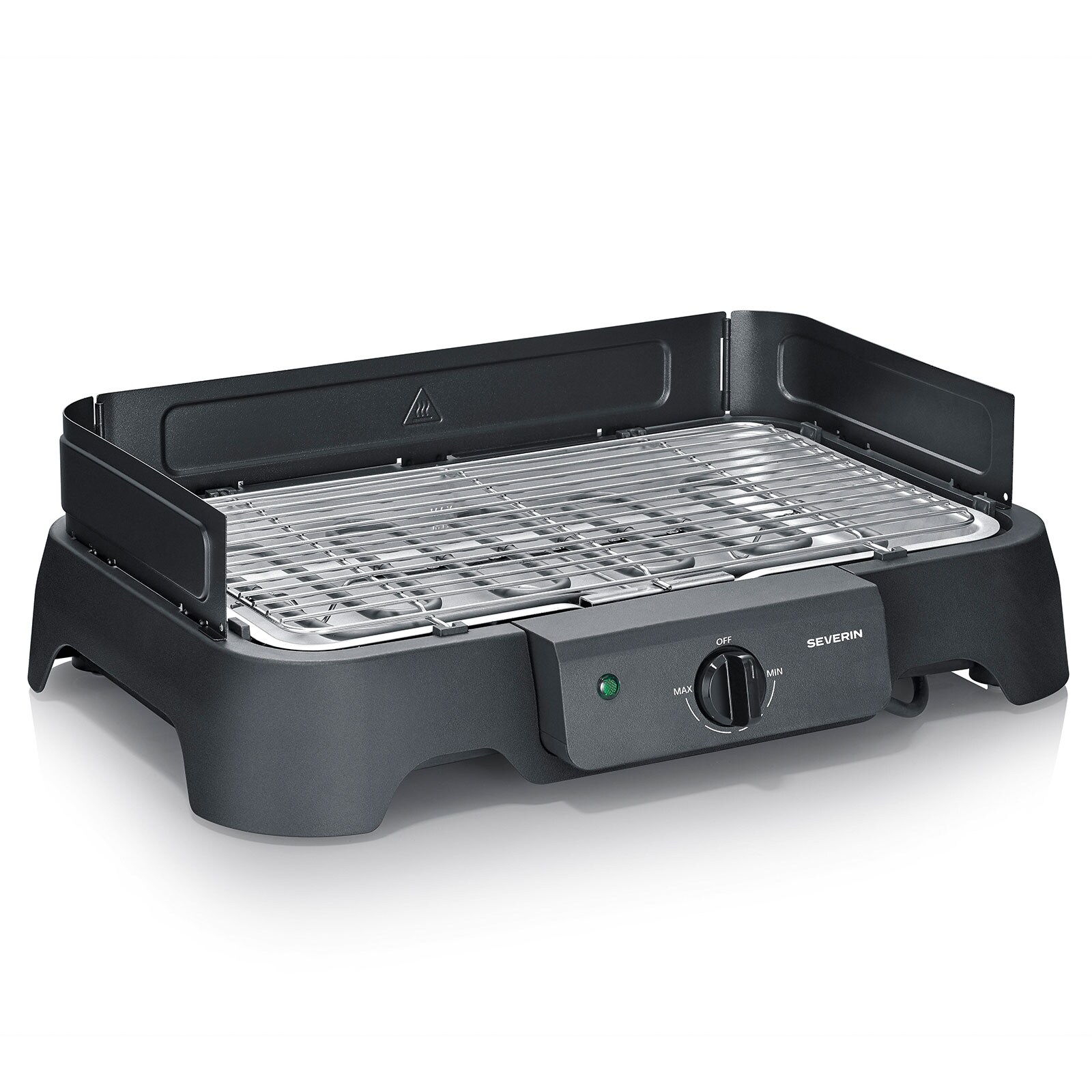 SEVERIN PG 8593 Tischgrill (2000 Watt, Kunststoff, Grillfläche: 38 x 22 cm)
