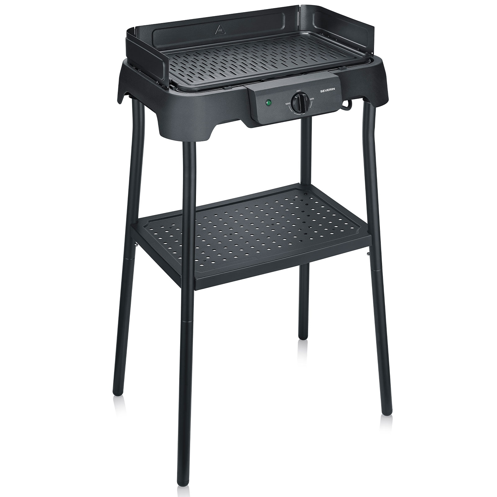 SEVERIN PG 8596 Standgrill (2000 Watt, Kunststoff, Grillfl&auml;che: 39 x 23 cm) - Bild 1