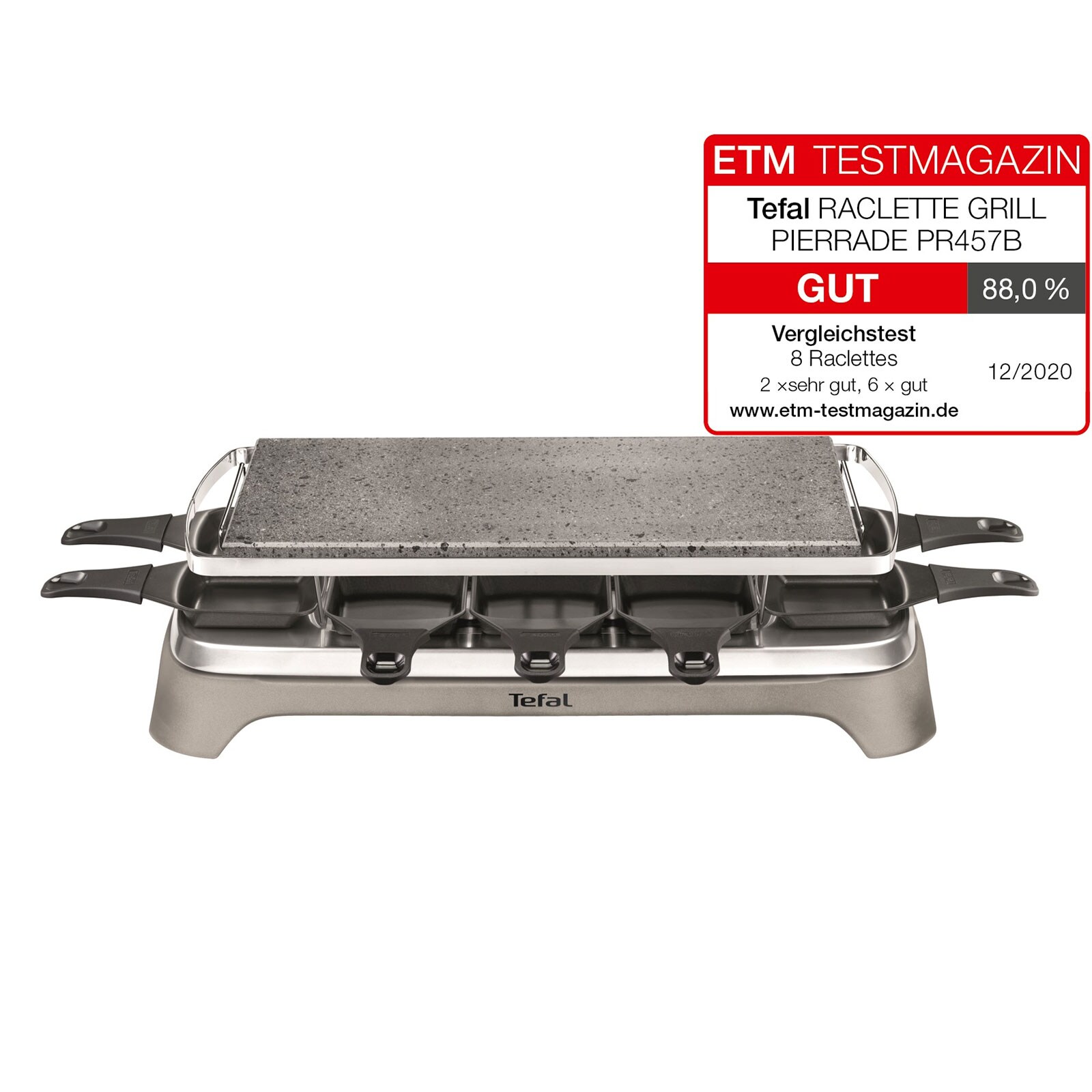 Tefal PR457B Raclette Grill Pierrade - Bild 1