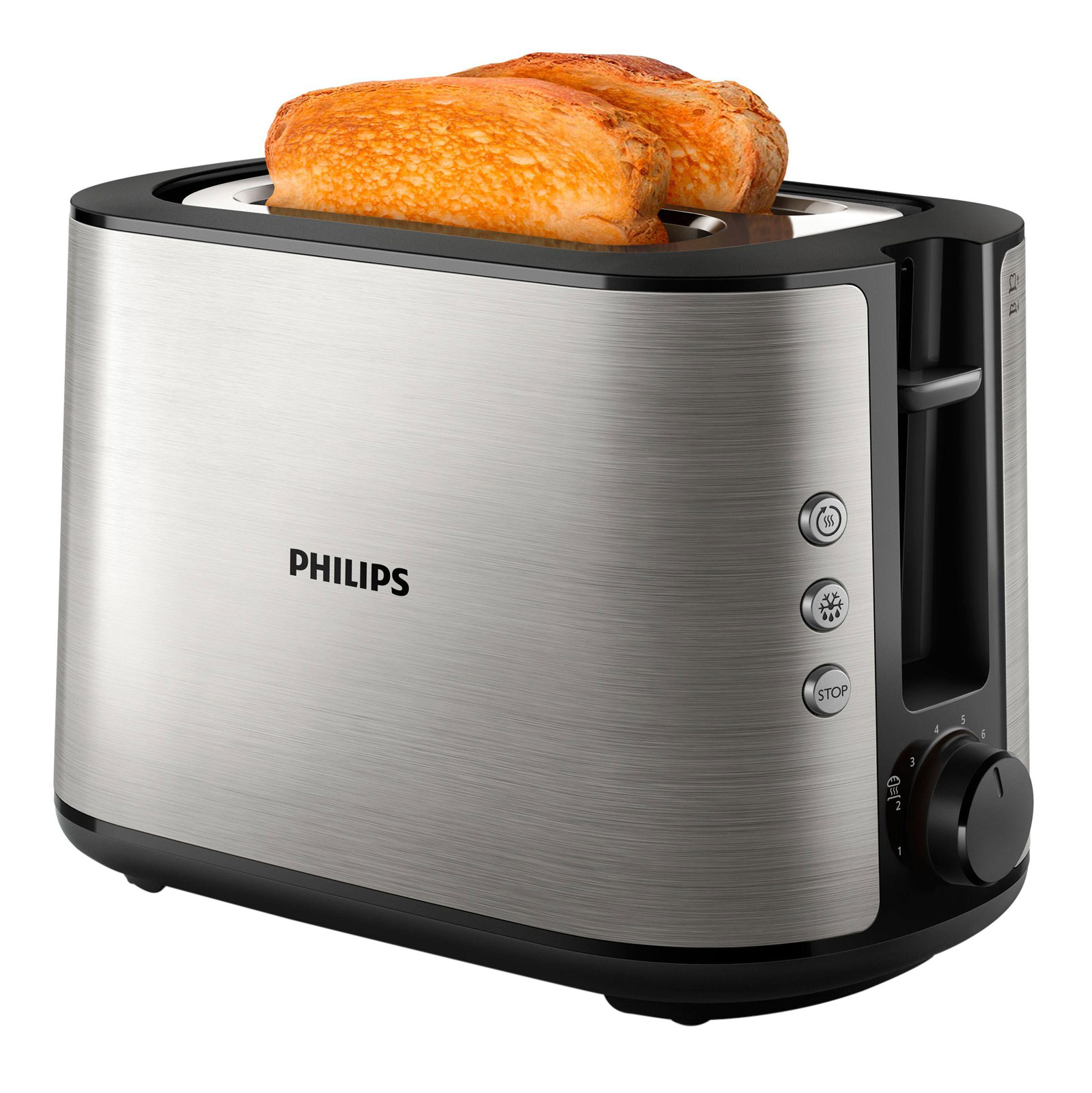 PHILIPS HD 2650/90 Toaster Viva Edelstahl - Bild 1