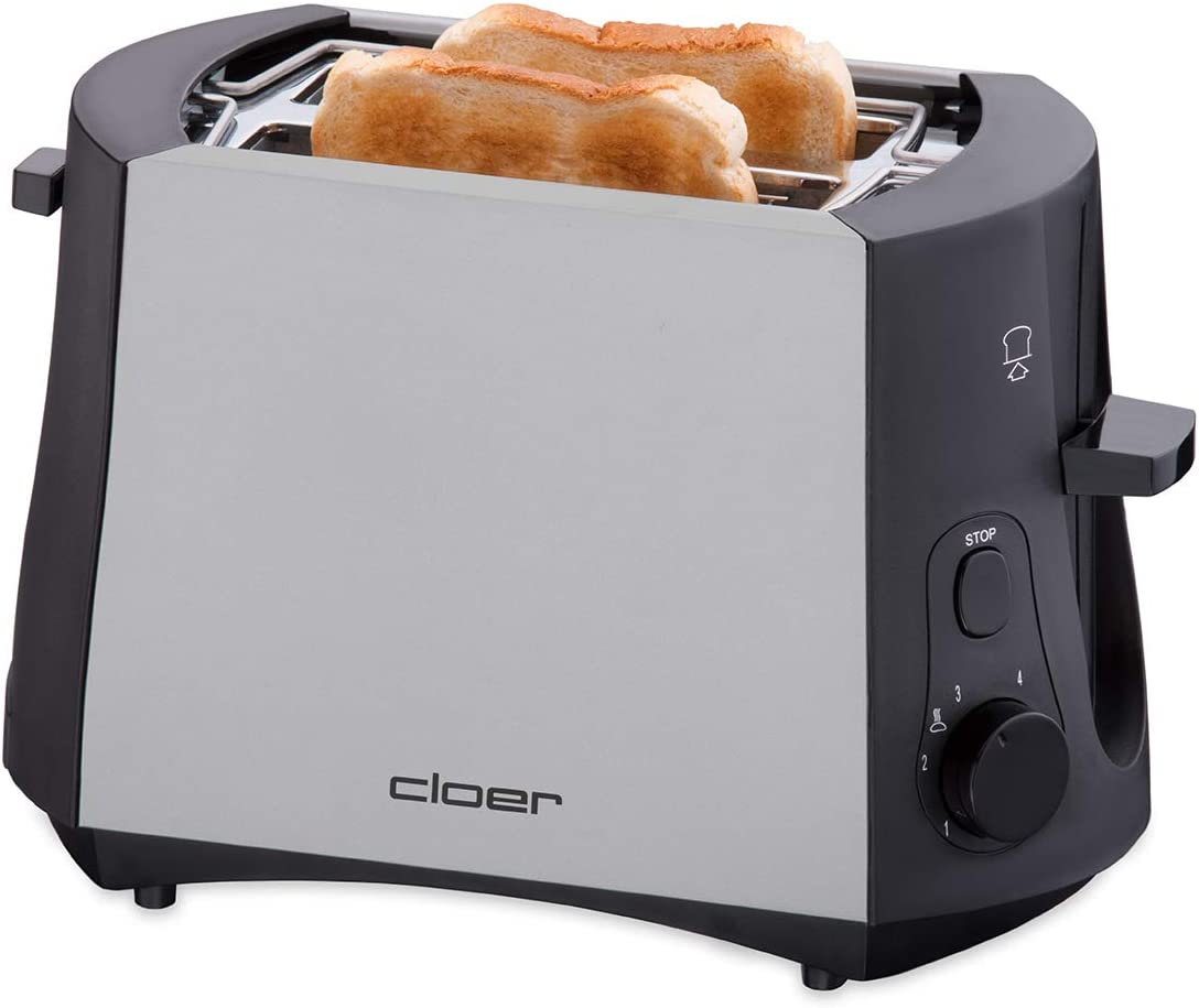 Cloer 3410 Toaster Chrom/schwarz - Bild 1