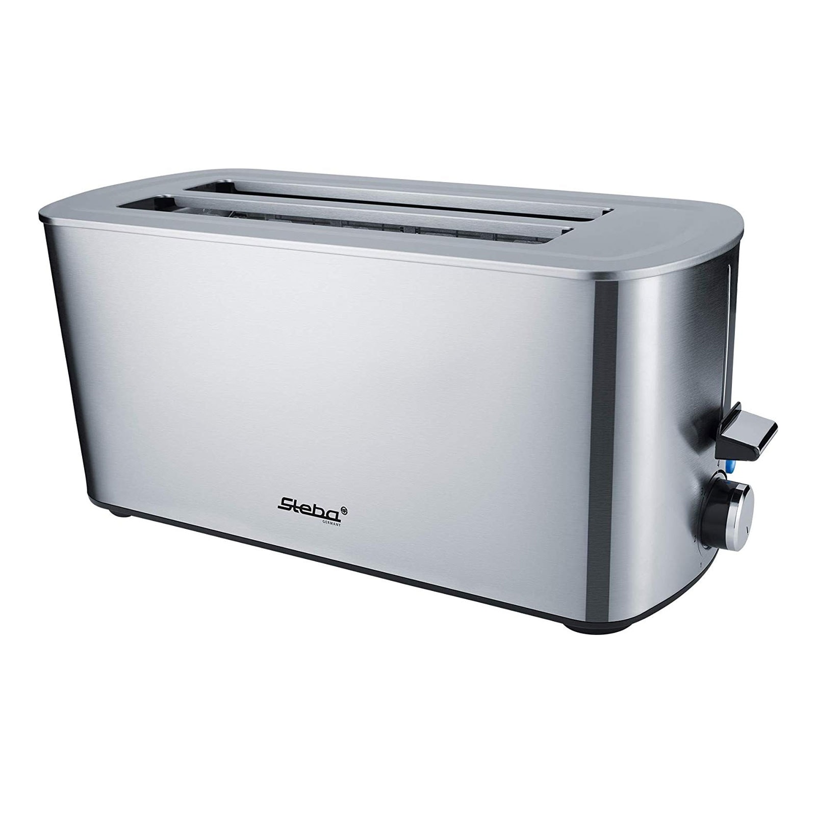 STEBA TO 21 Inox 4-Scheiben-Langschlitz-Toaster Edelstahl - Bild 1