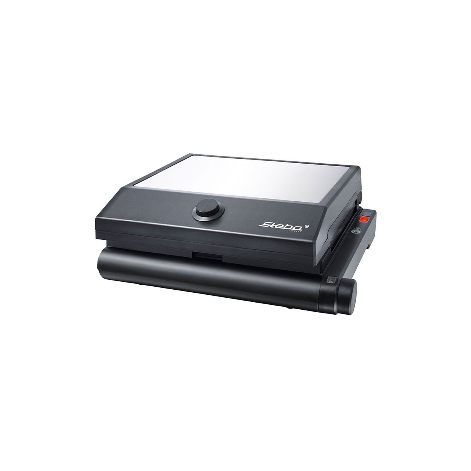 STEBA SG 55 3-in1 Multi-Snack Maker Sandwichmaker Waffeleisen Kontaktgrill Schwarz/Edelstahl