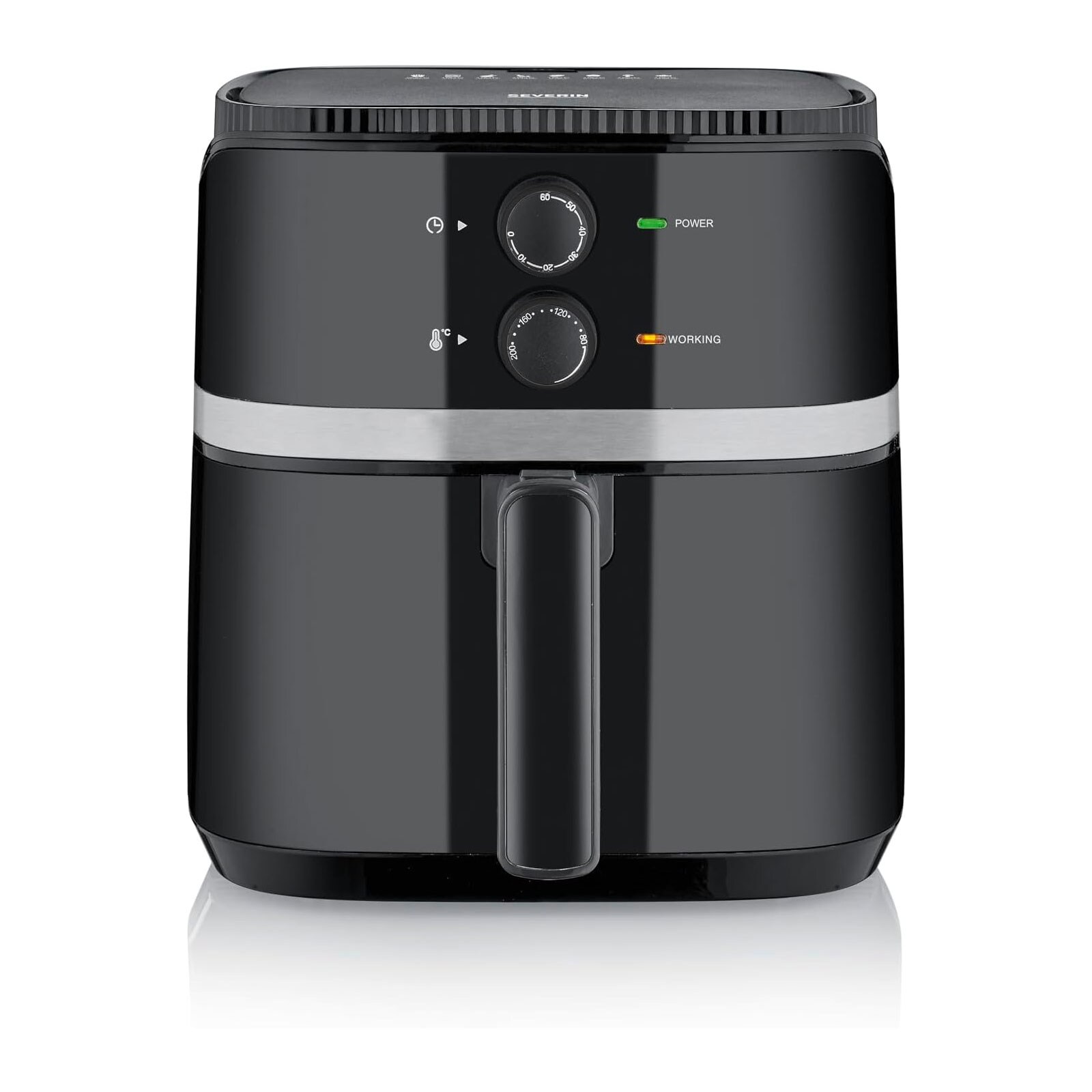 SEVERIN FR 2452 Heißluftfritteuse (, 1500 W, Timer)