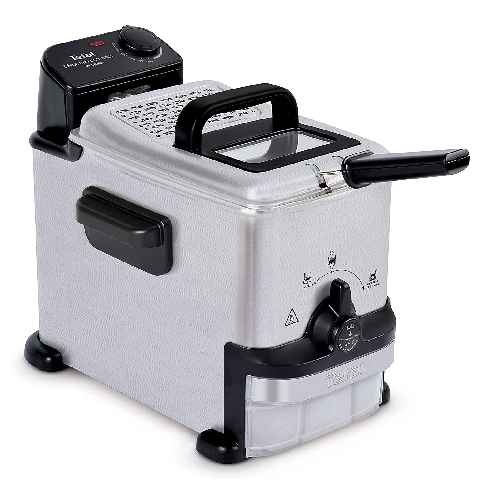 Tefal FR7016 Oleoclean Compact Kaltzonen-Fritteuse - Bild 1