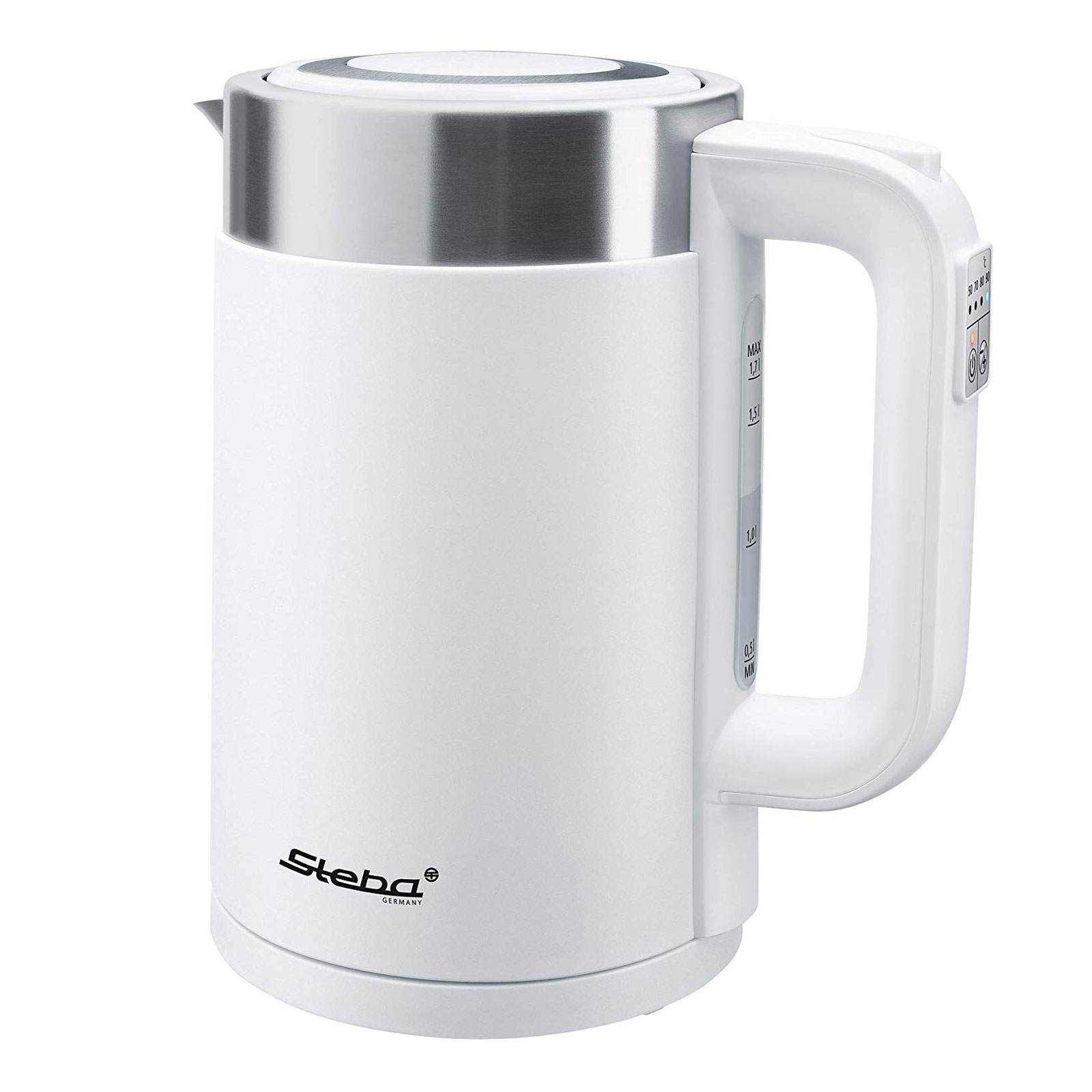 STEBA WK 11 Bianco Wasserkocher Wei&szlig; / Edelstahl - Bild 1