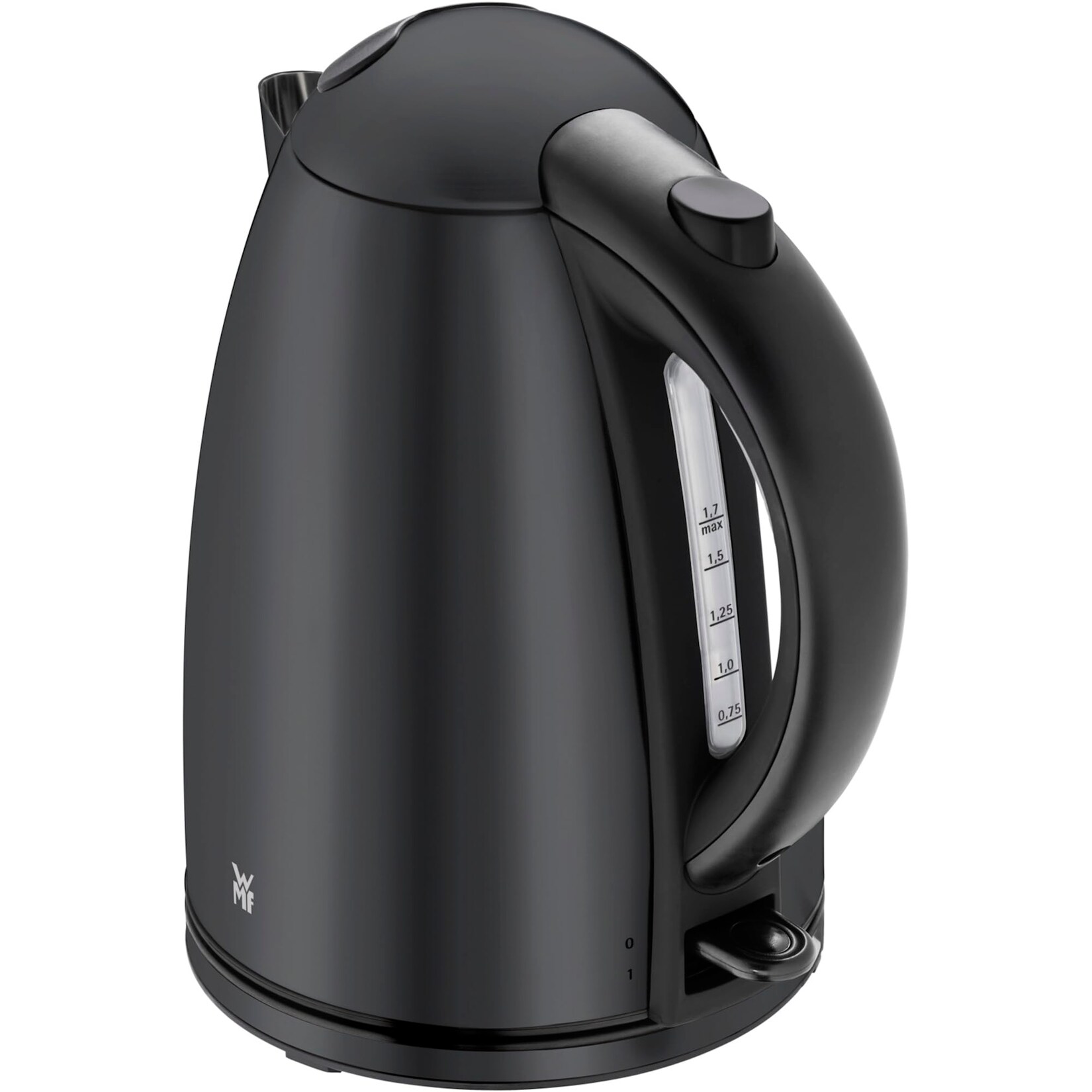 Stelio Deep Black Wasserkocher (1,7 Liter, 2400 Watt)