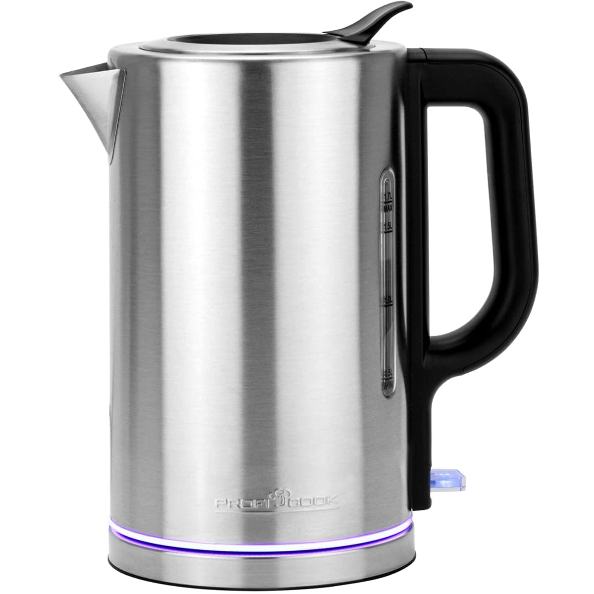 PROFICOOK PC-WKS 1321 Wasserkocher (1,7 Liter, 2200 W, Edelstahl, silber) - Bild 1