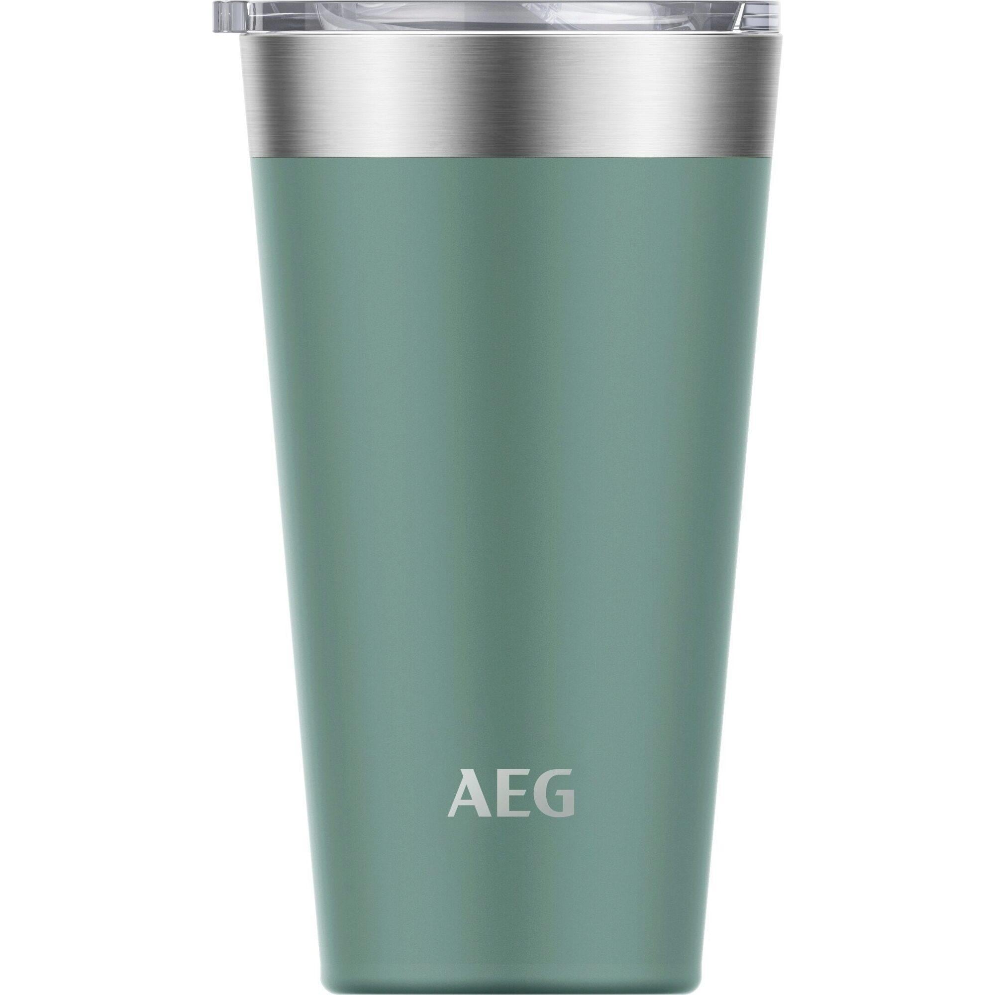 AEG ATHC01 Thermobecher (0,56 l Fassungsverm&ouml;gen, Gr&uuml;n, Edelstahl, 4 h Warmhaltezeit, 4 h Kalthaltezeit) - Bild 1