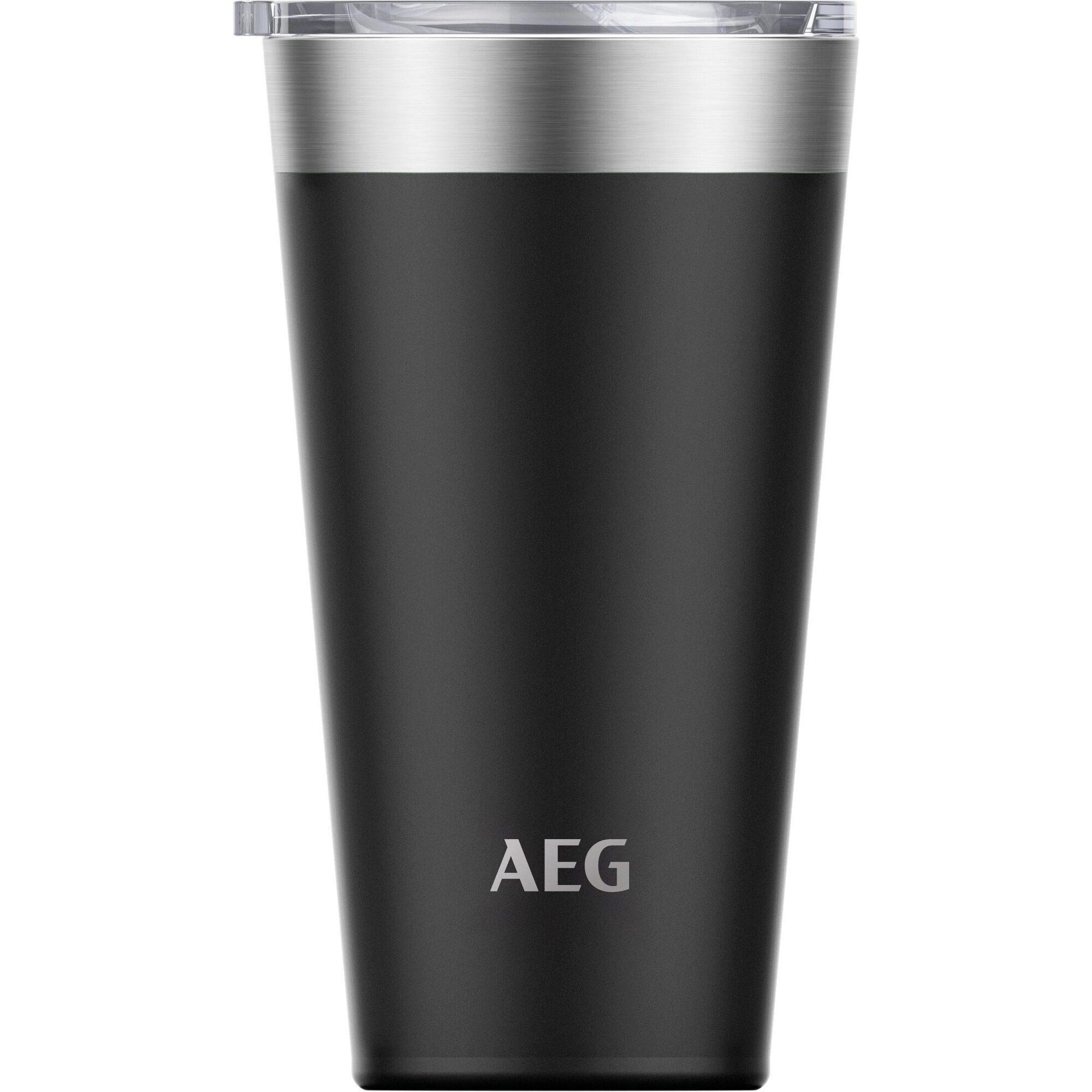 AEG ATHC02 Thermobecher (0,56 l Fassungsverm&ouml;gen, Schwarz, Edelstahl, 4 h Warmhaltezeit, 4 h Kalthaltezeit) - Bild 1