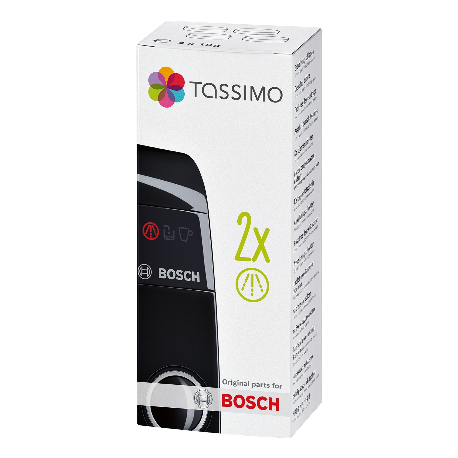 Bosch TCZ6004 Entkalkungstabletten 4 St&uuml;ck - Bild 1