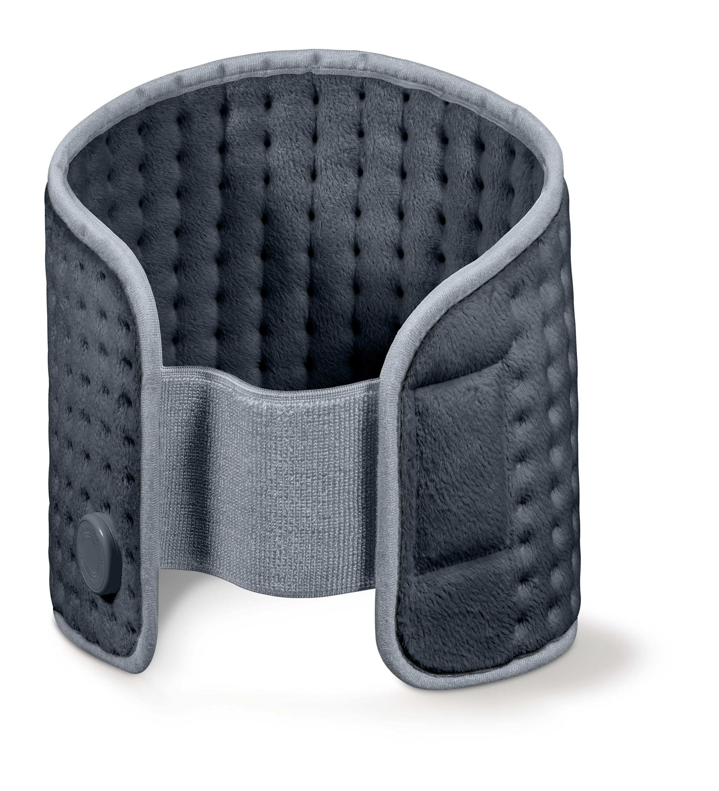 BEURER HK 60 Cosy Grey Heizkissen (3 Temperaturstufen, LED-Tastenschalter, Flauschfaser-Heizk&ouml;rper, max. Bauchumfang 102 cm, Beurer Sicherheitssystem, Maschinenw&auml;sche 30 &deg;C, Schnellheizung) - Bild 1