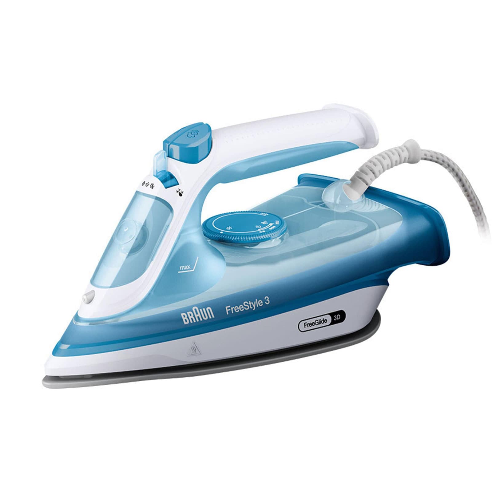 BRAUN Dampfb&uuml;geleisen FreeStyle 3 FI 3144 BL - Bild 1