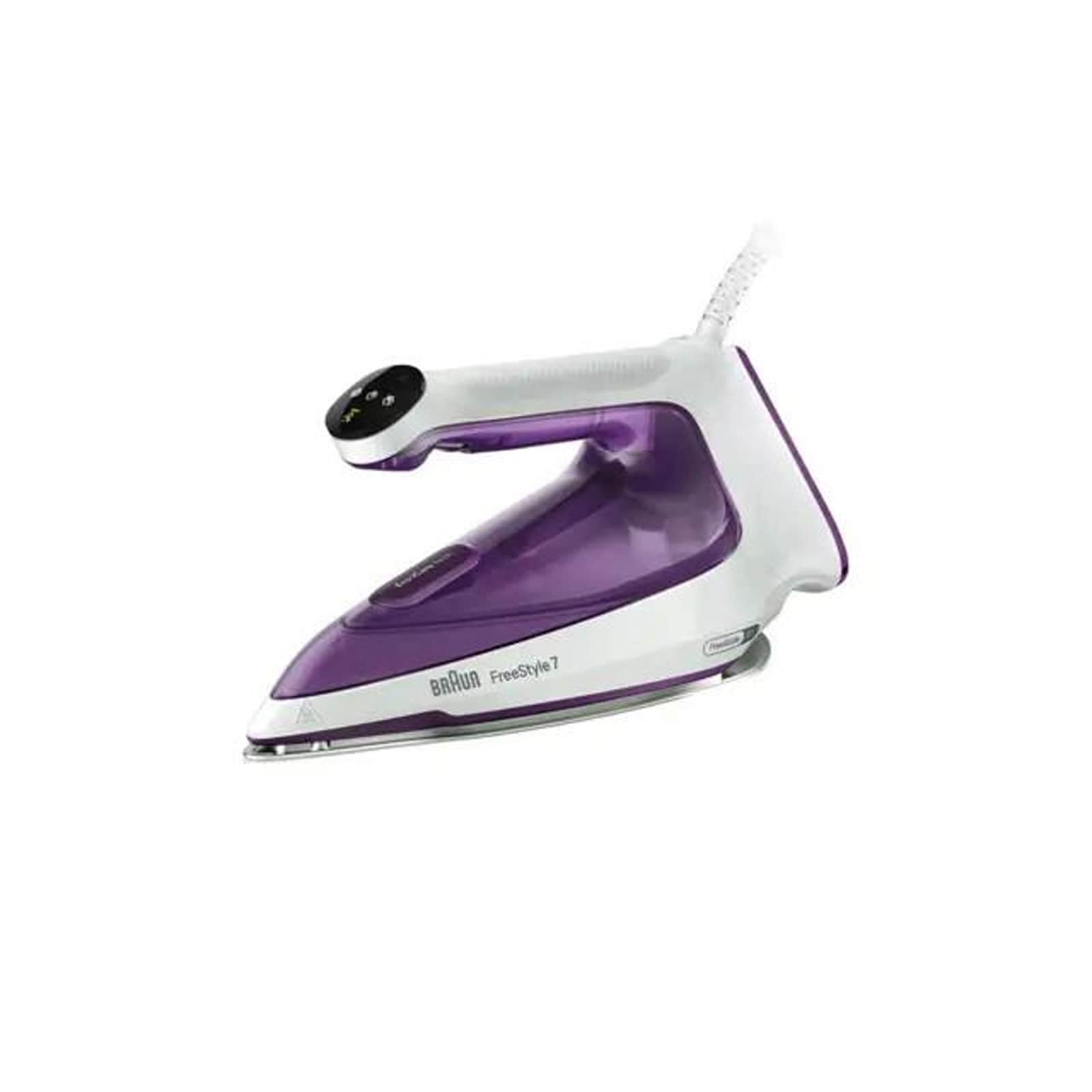 BRAUN FI 7215 VI FreeStyle 7 Dampfb&uuml;geleisen (2.000 W, EloxalPlus, FreeGlide 3D, 0?50 g/min, 230 g/min Dampfsto&szlig;, 350 ml Wassertank, 2,5 m Kabel, Easy CalcClean, Anti-Tropf-System) - Bild 1