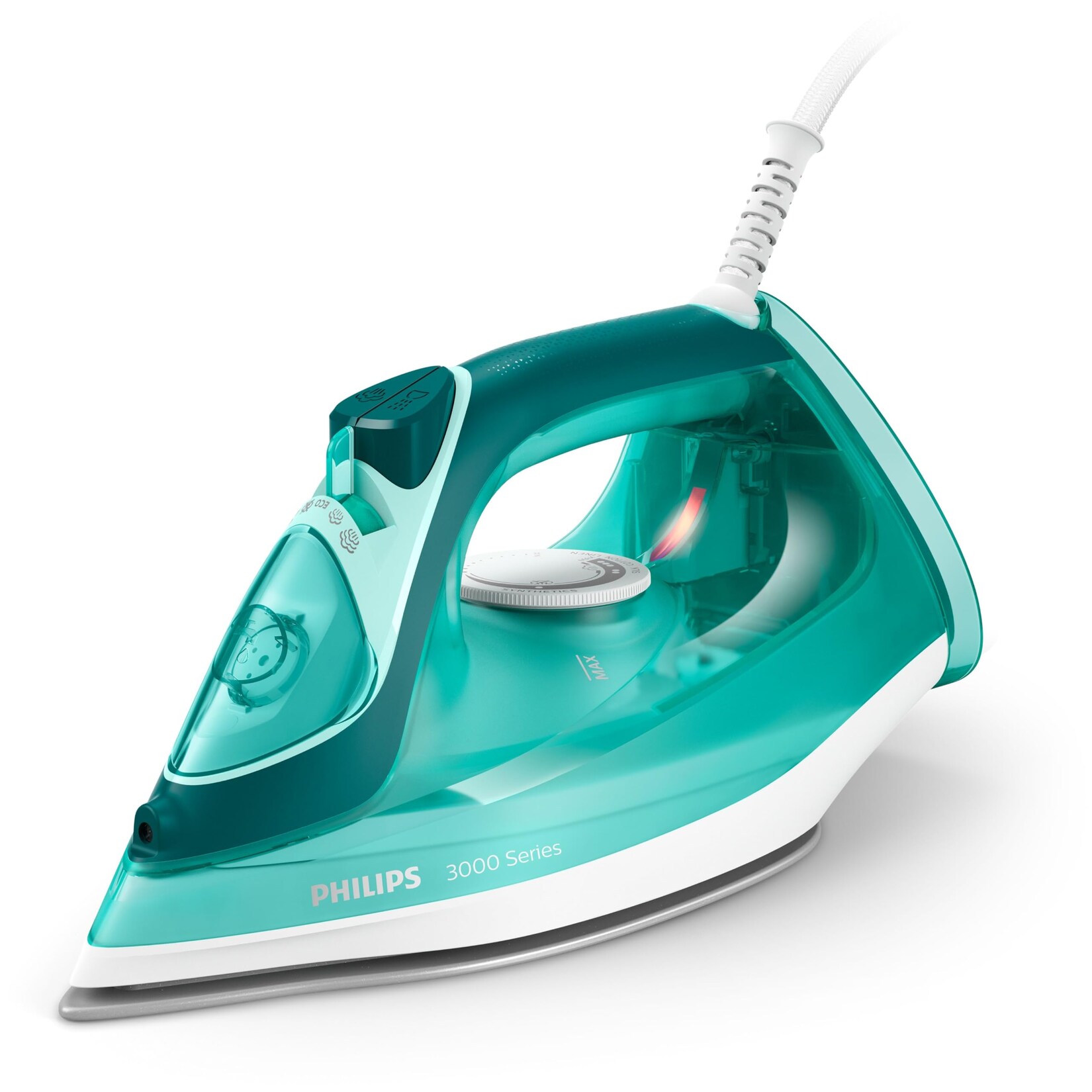 DST3030/70 Dampfbügeleisen (/min Dauerdampf, 180 g Dampfstoß, 300 ml Wasserbehälter, Keramikbügelsohle, Tropfstopp-System, Vertikaldampffunktion)