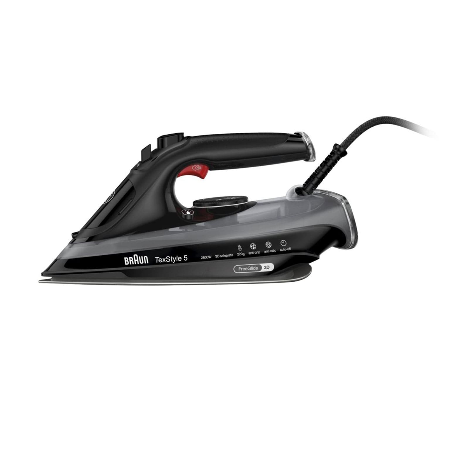 BRAUN SI 5088 BK Texstyle Dampfb&uuml;geleisen schwarz - Bild 1