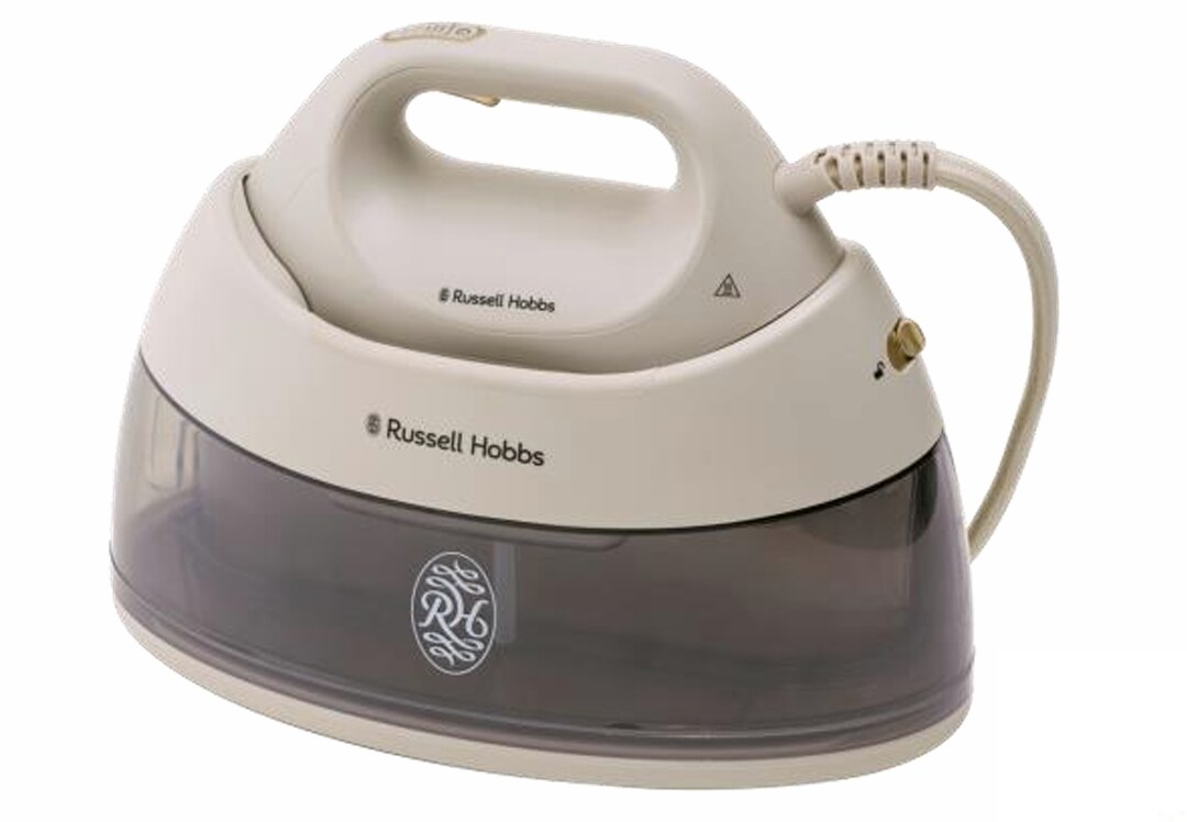 Fabric Luxe BakedStone 28580-56 Dampfbügelstation (2.600 Watt, Keramik-Bügelsohle, /min kontinuierlicher Dampfausstoß, 1,3 l Wassertank, Tropf-Stopp, Sprühfunktion, Selbstreinigungsfunktion)