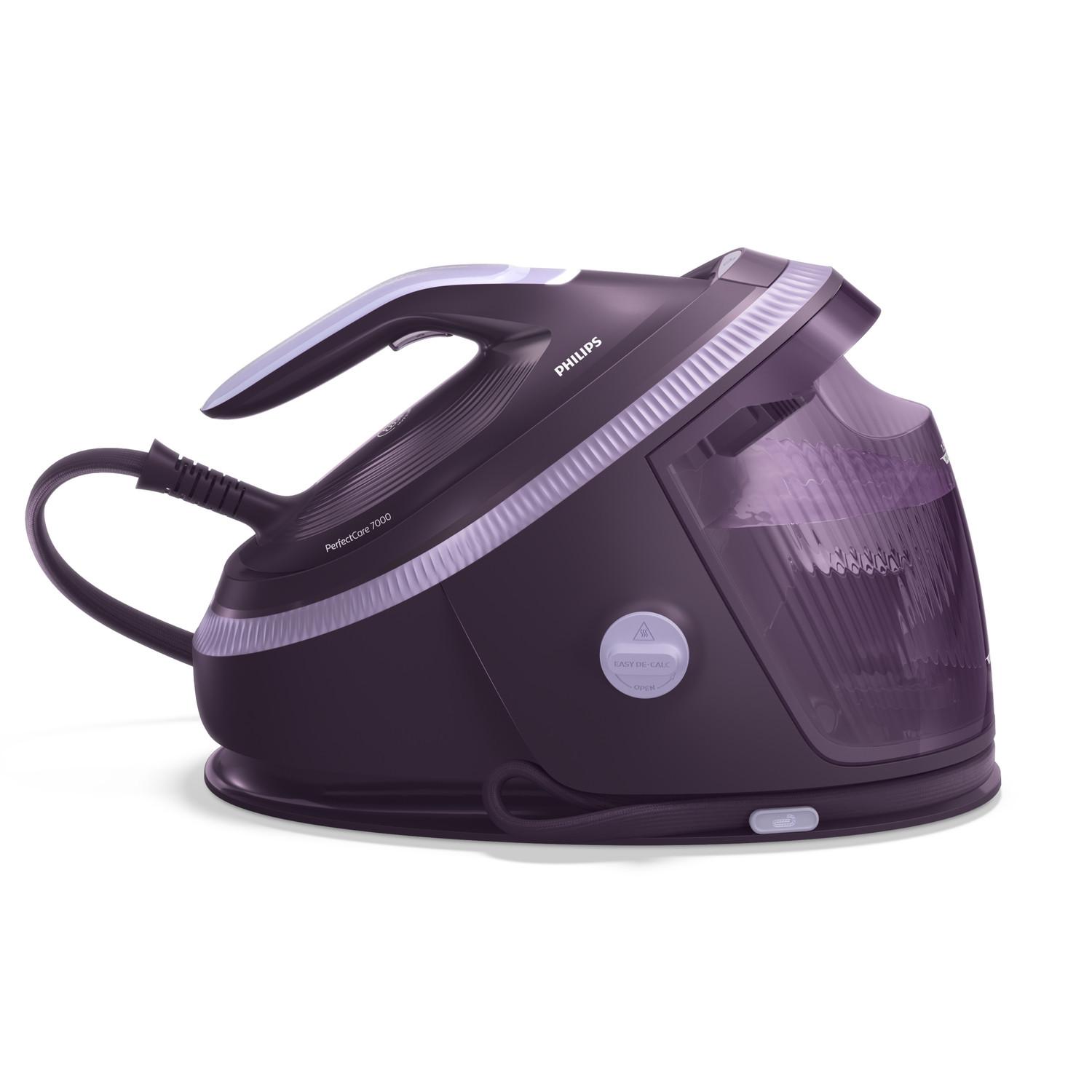 Philips 7000 Series PSG7200/30 PerfectCare Dampfb&uuml;gelstation (3.120 Watt, SteamGlide Elite-B&uuml;gelsohle, 160 g/min Dauerdampf, 600 g/min Dampfsto&szlig;, 1,5 l Wassertank, 1,65 m Kabel) - Bild 1