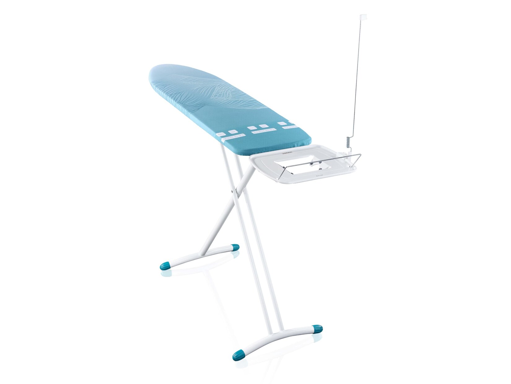 LEIFHEIT 76208 Air Board Express L Solid Bügelbrett (für Dampfbügeleisen und Stationen)