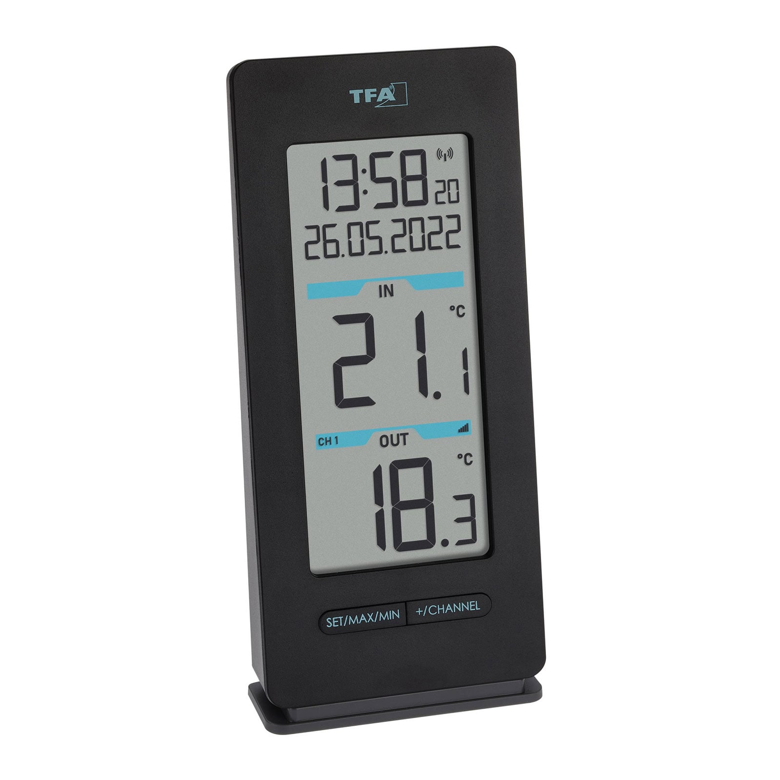 TFA Dostmann Thermometer 30.3072 FUNK-THERMO. BUDDY - Bild 1