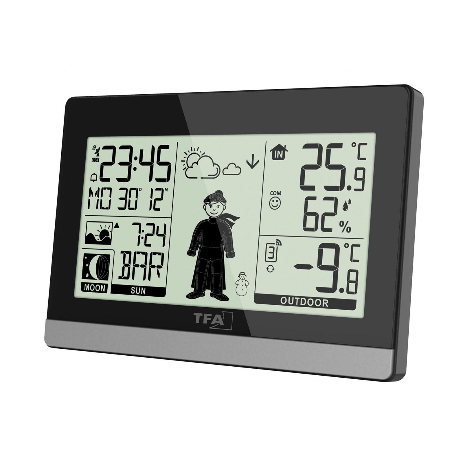 TFA Dostmann 35.1159 FUNK WEATHER BOY Wetterstation - Bild 1