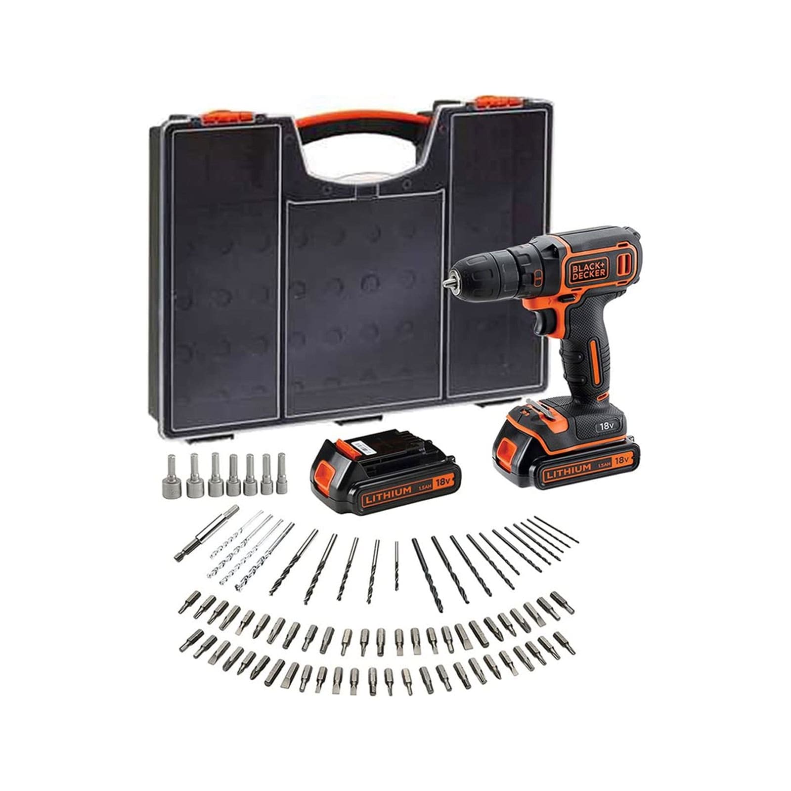 Black+Decker BDC718AS2O-QW 18V AKKU SCHRAUBER - Bild 1