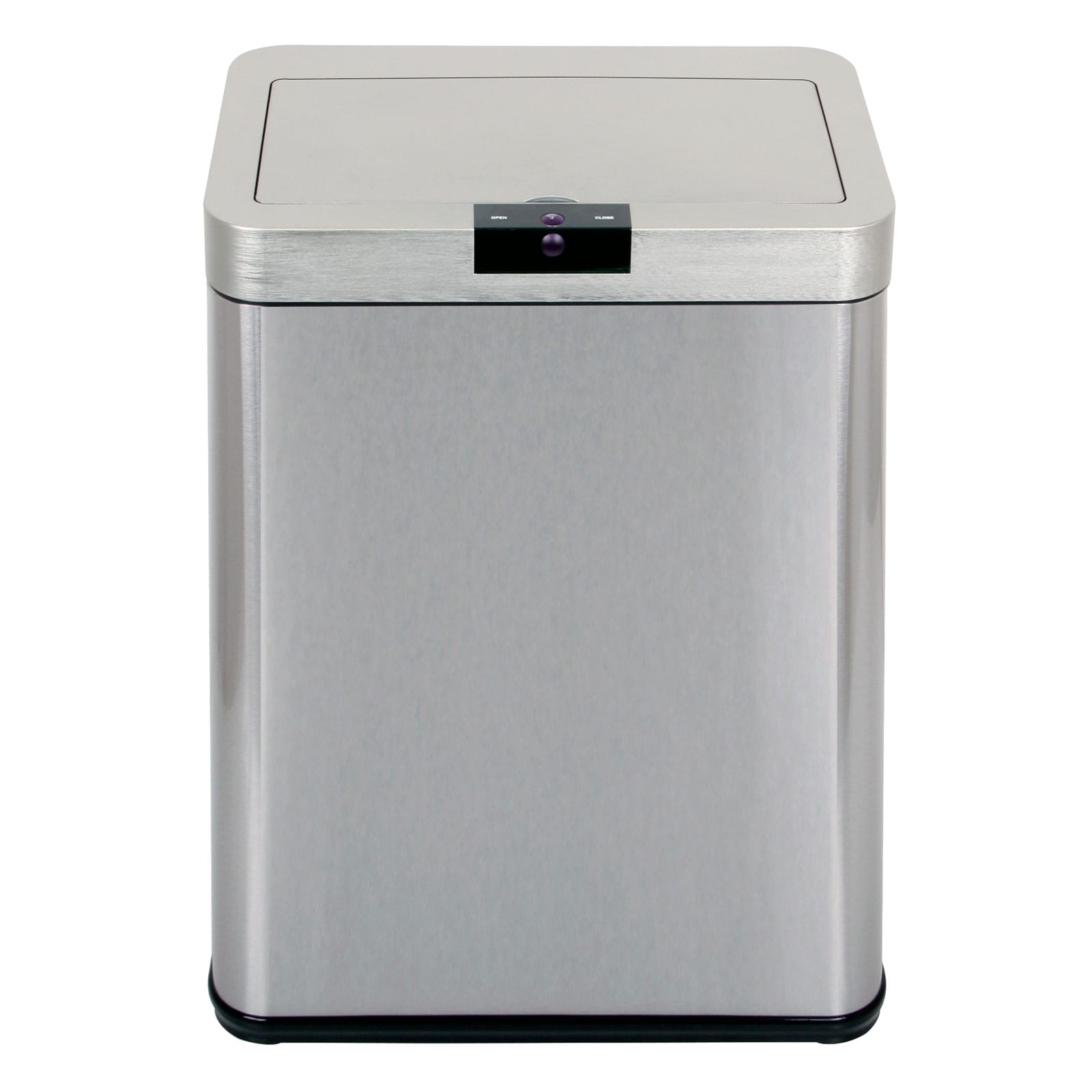 Echtwerk Abfalleimer mit Sensor 48L SQUARE - Inox Silver - Bild 1