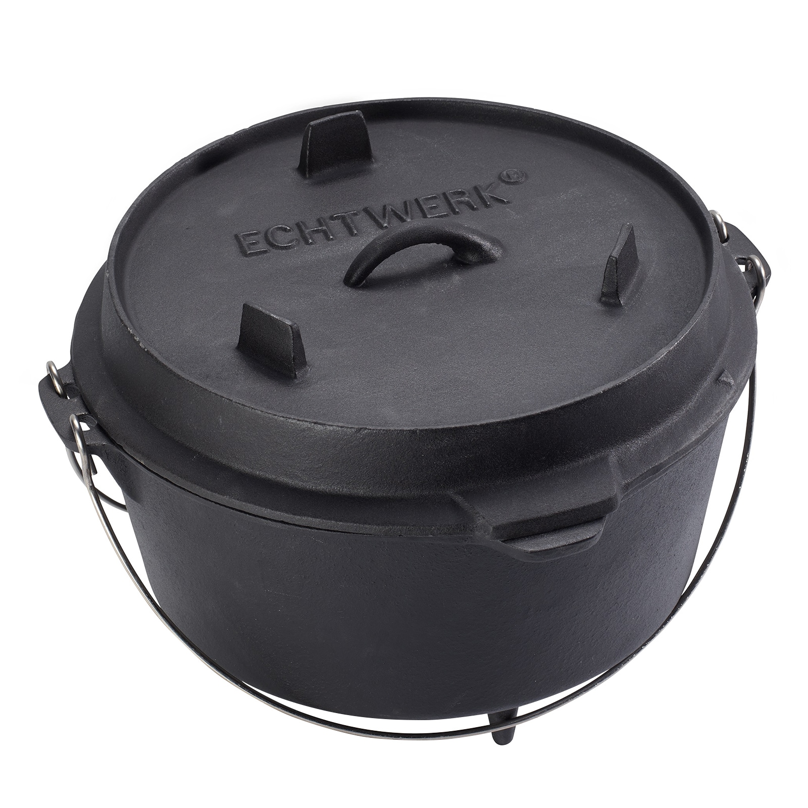 Echtwerk Gusseisen Dutch Oven 8 Liter EW-GE-1225 - Bild 1