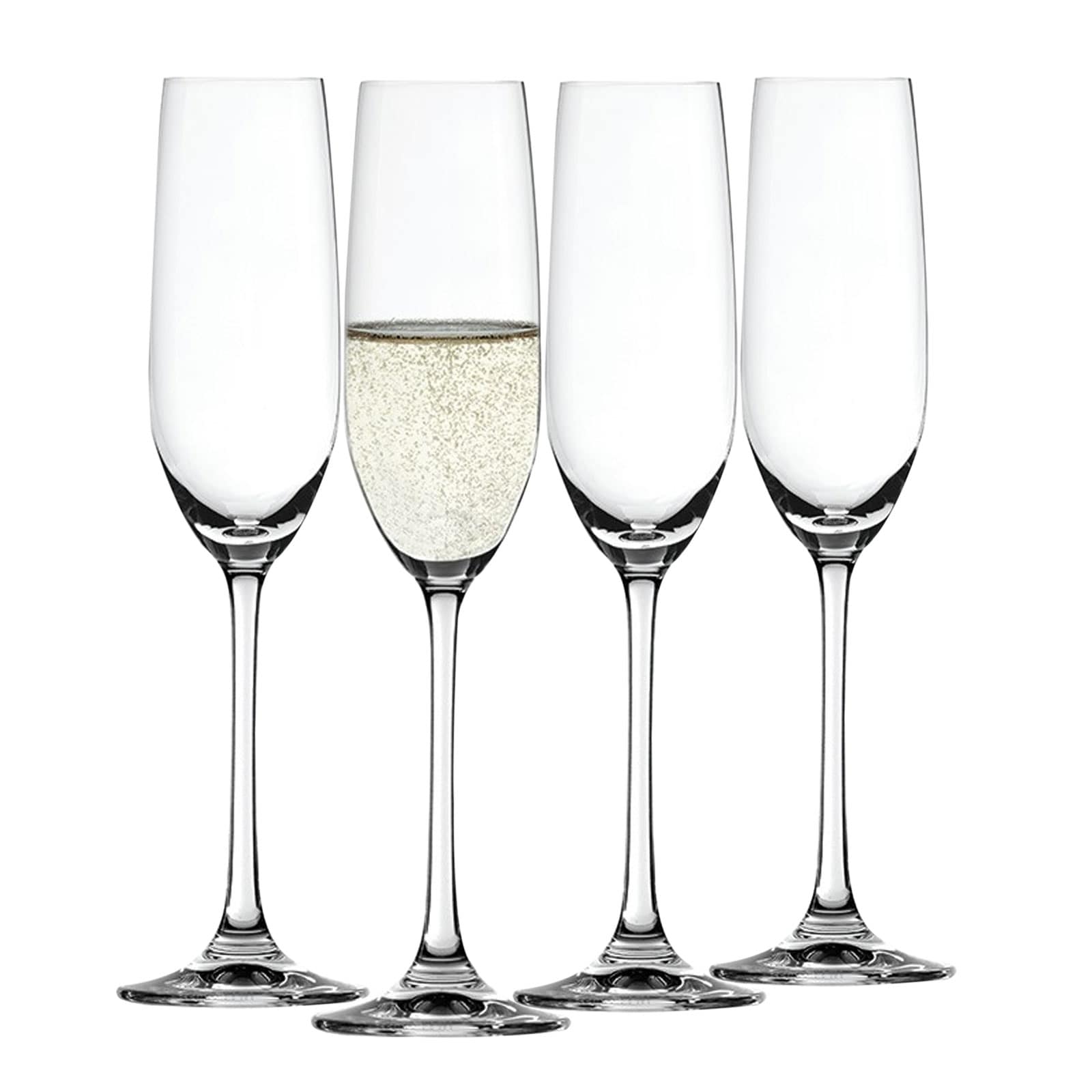 Spiegelau Salute Champagnerfl&ouml;te 4er Set Sektglas Sekt Glas Proseccoglas 210 ml - Bild 1
