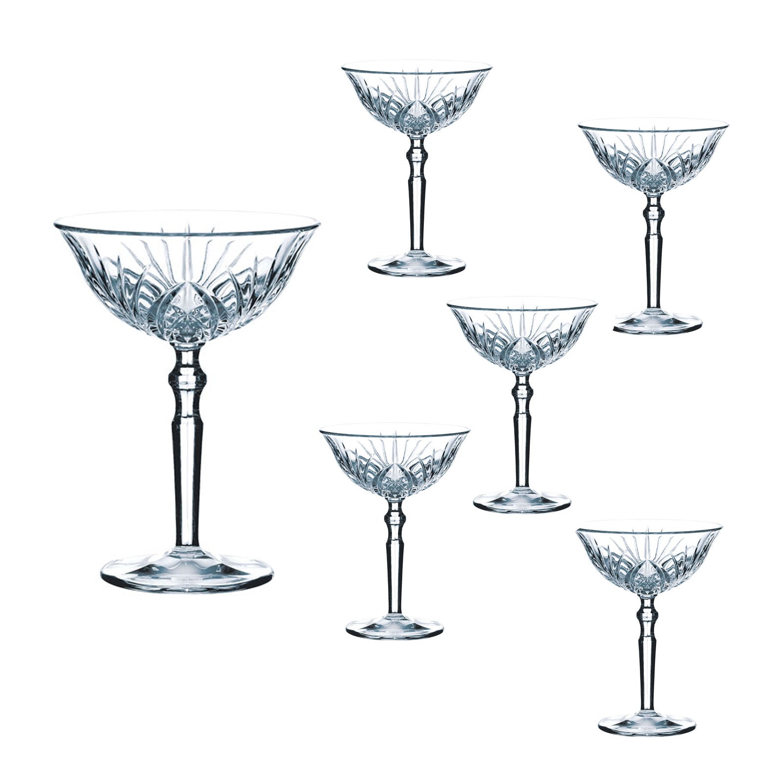 Nachtmann Cocktailschale Palais 6tlg - Bild 1