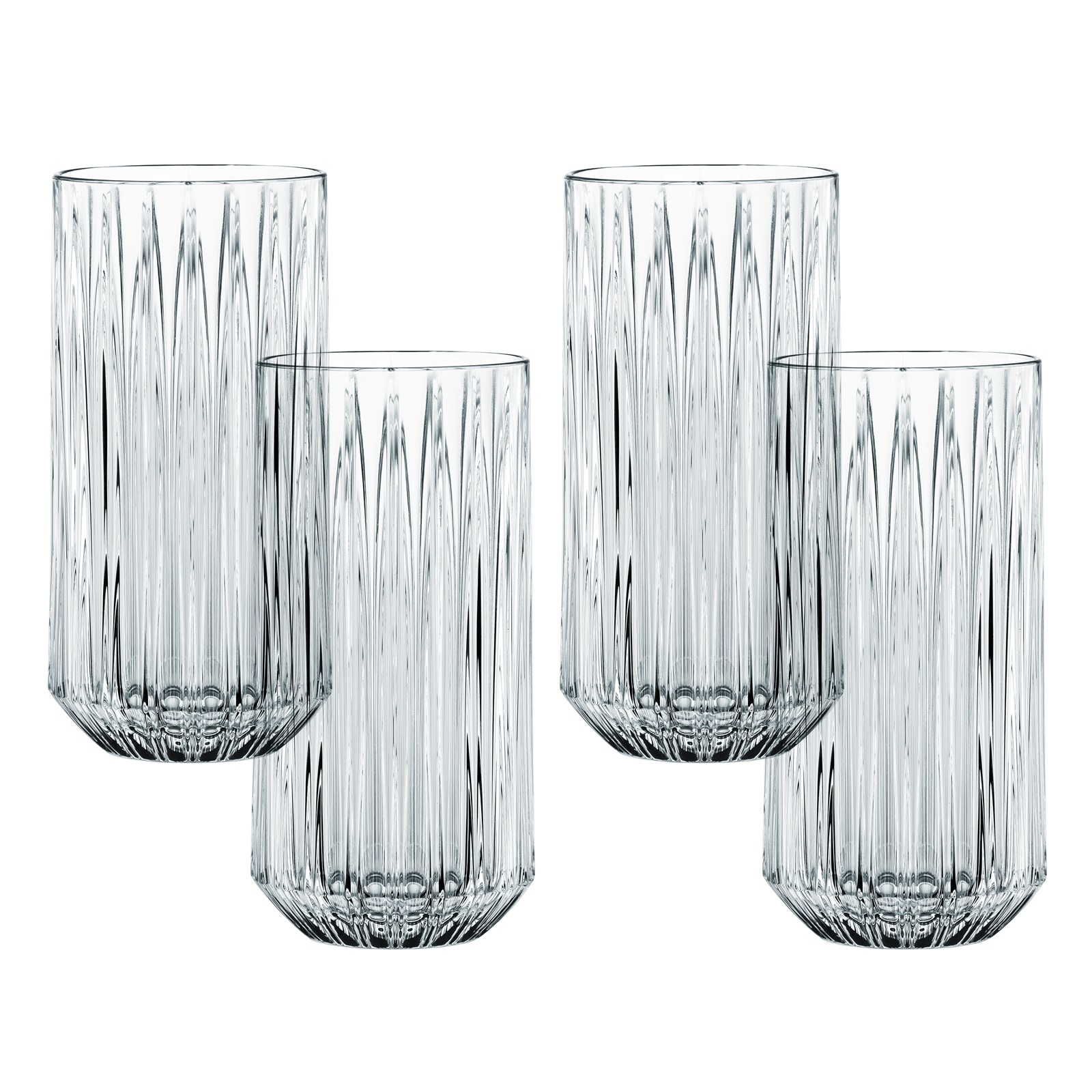 Nachtmann Longdrink-Set, Kristallglas 4tlg - Bild 1