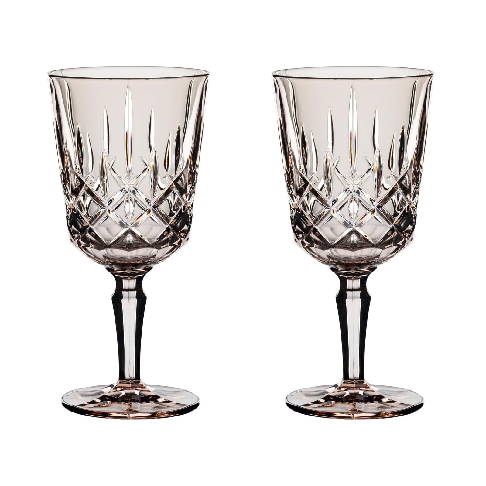 Nachtmann, 2-teiliges Weingl&auml;ser-Set, Taupefarbene Cocktailgl&auml;ser/Weingl&auml;ser, Kristallglas, 355 ml, Taupe, Noblesse Colors, 105217 - Bild 1