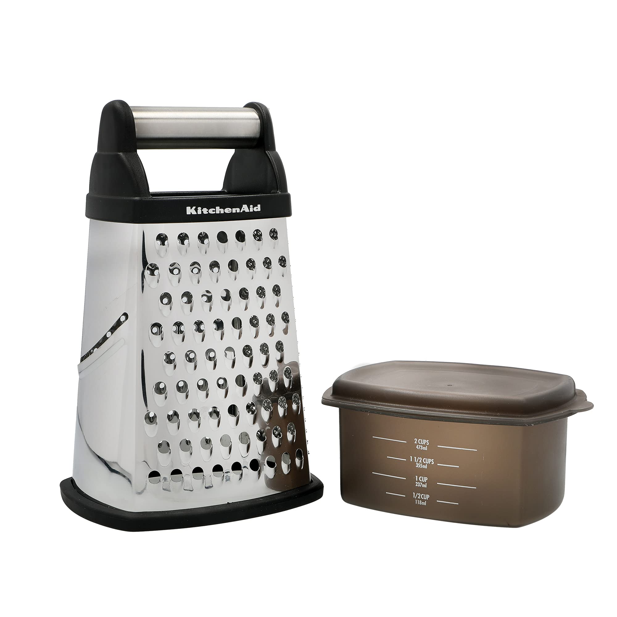 KitchenAid KQG300OSOBE Vierkantreibe, 4-seitige K&auml;sereibe - Bild 1