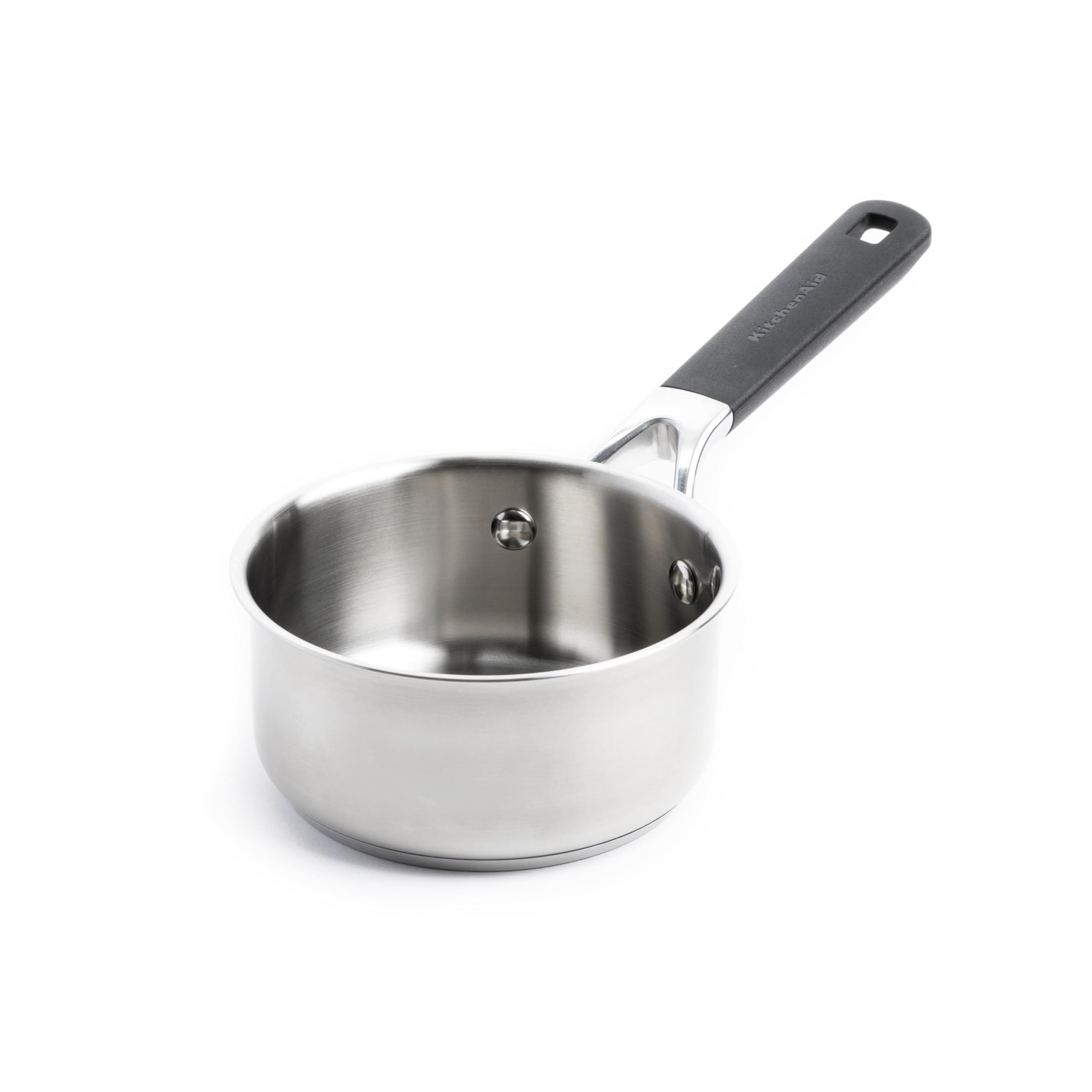 KitchenAid CC004002-001 Stielkasserolle  1.0L 14cm Edelstahl - Bild 1