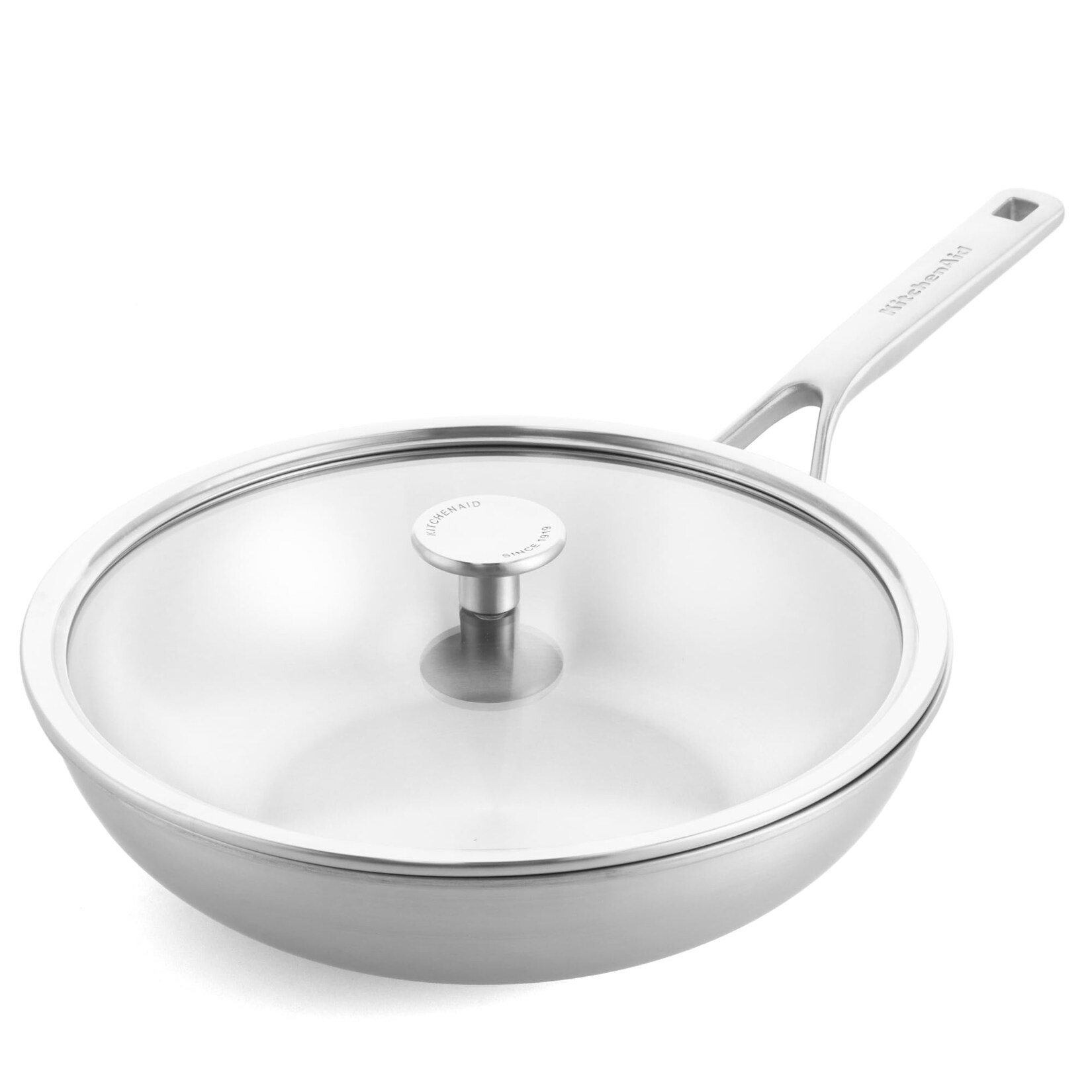 CC003254-001 Wok mit Glasdeckel 28cm Edelstahl