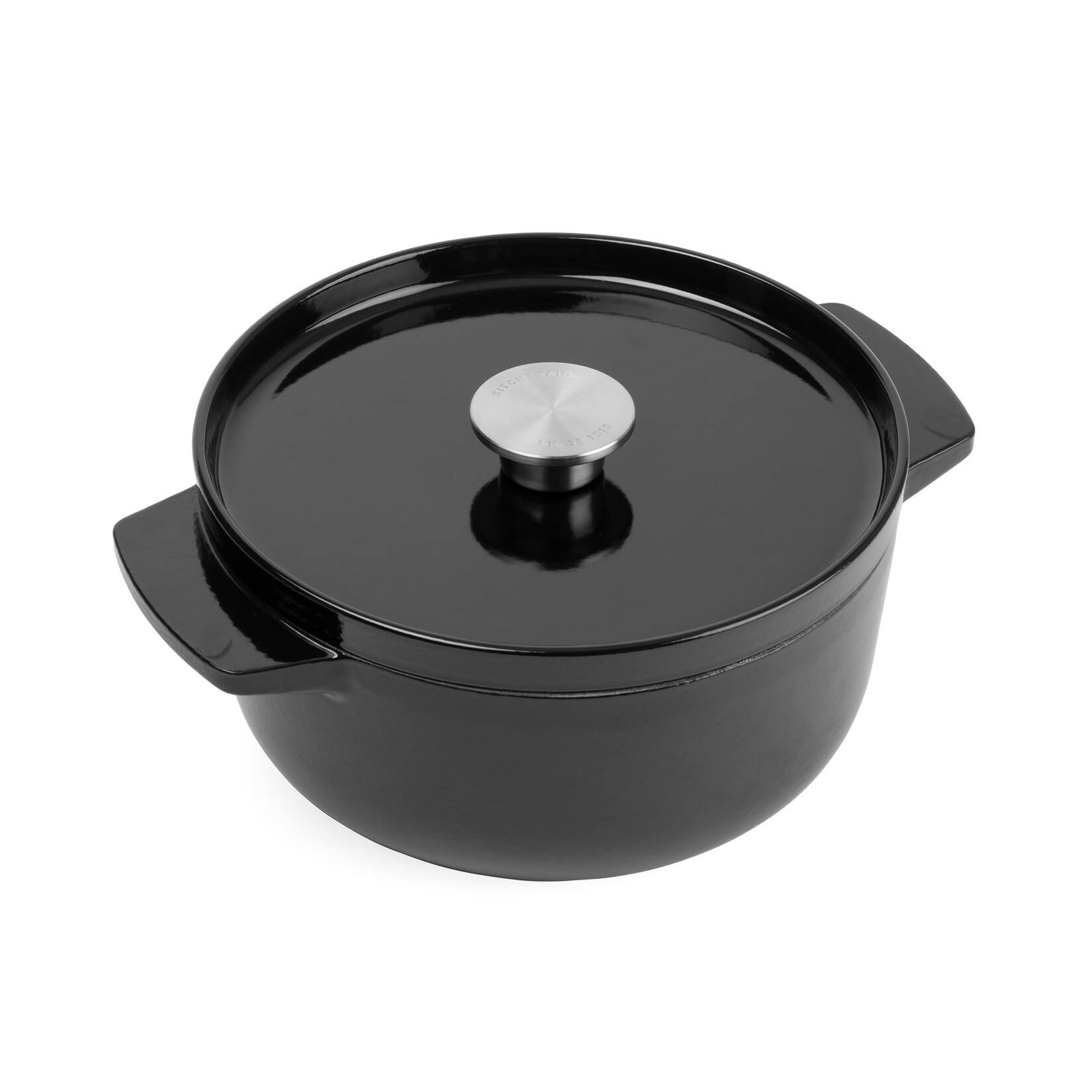 CC006058-001 Bräter mit Deckel - Rund -  22cm Schwarz