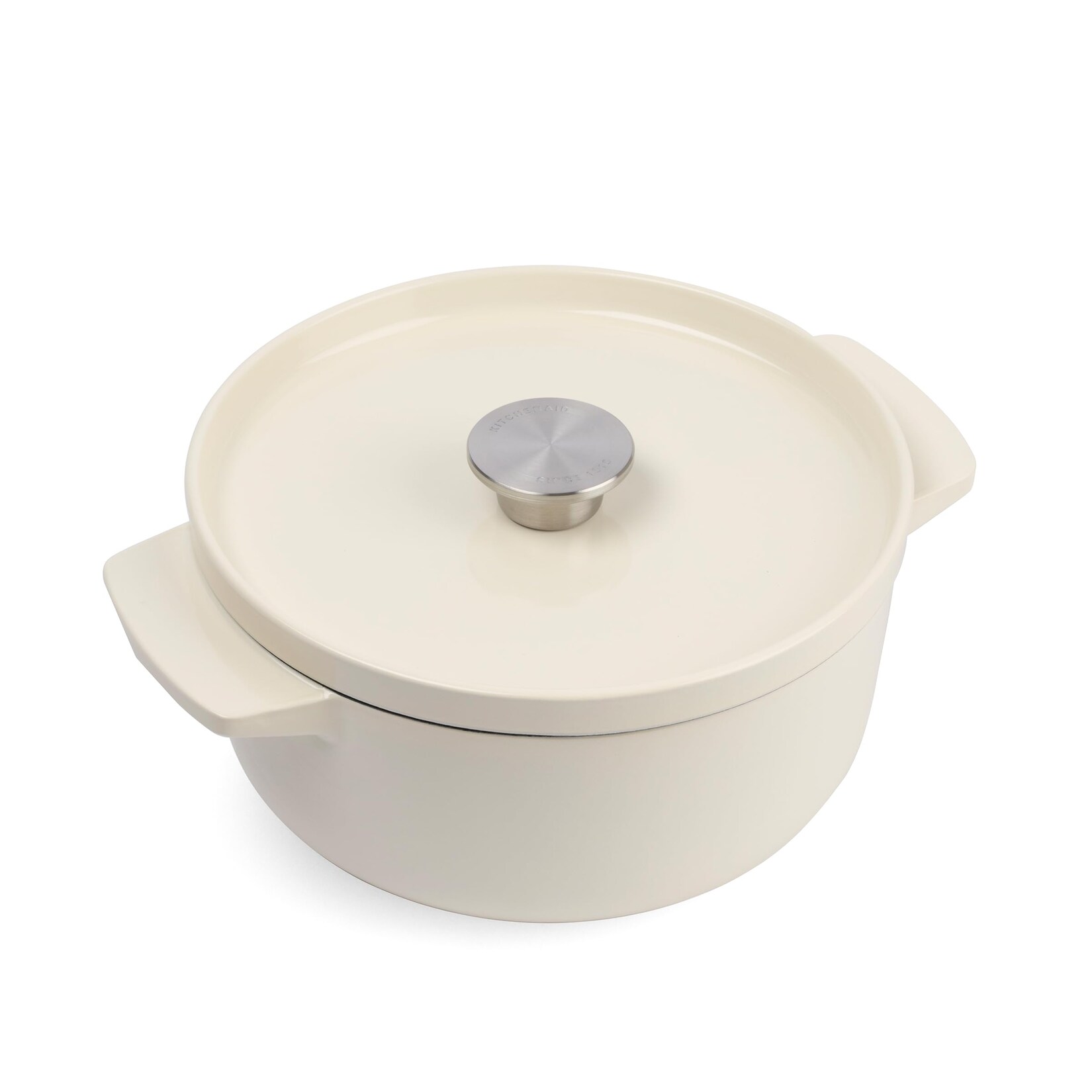 CC006056-001 Bräter mit Deckel - Rund -  22cm Creme
