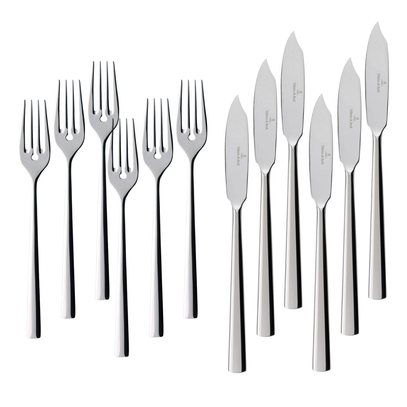 Villeroy & Boch Piemont Fischbesteck 12tlg. - Bild 1
